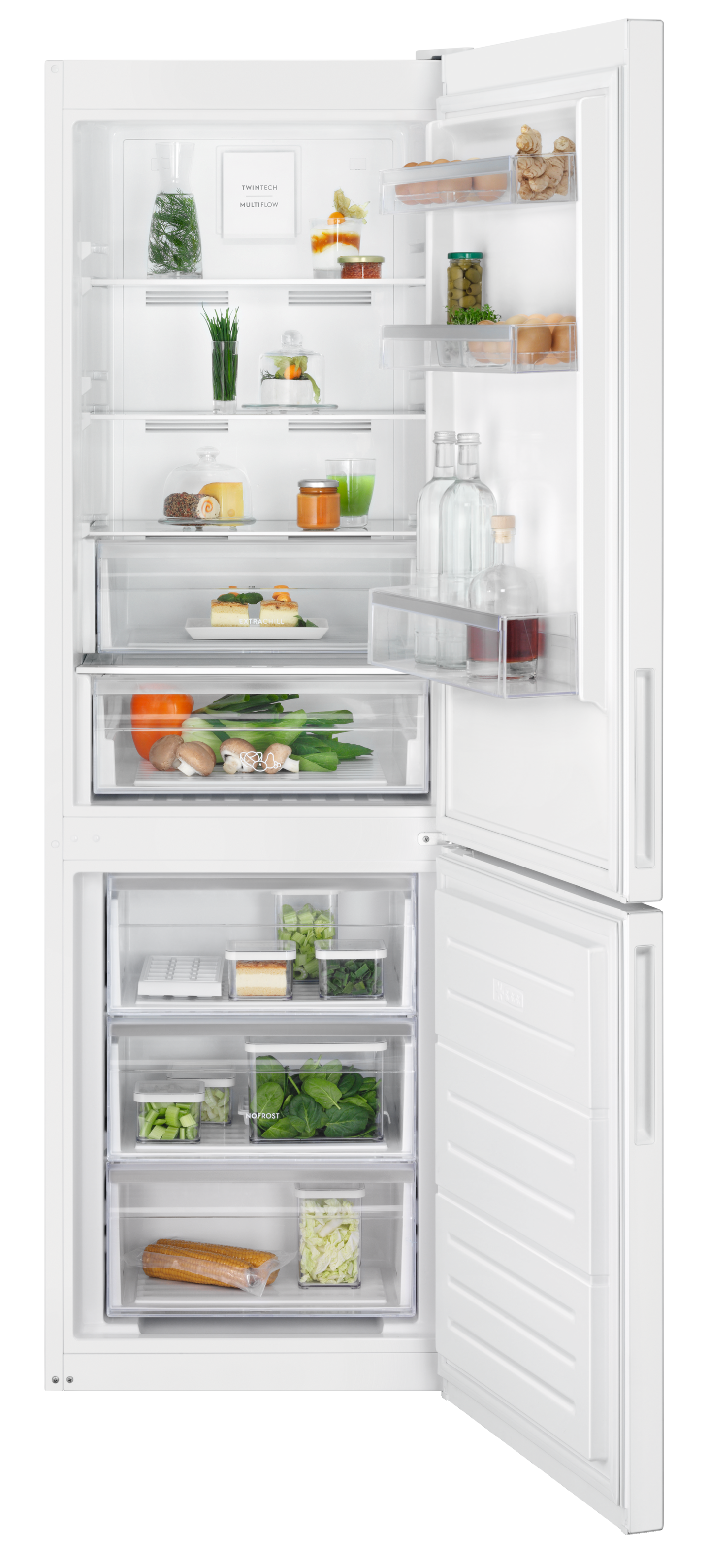 Jääkaappi-pakastin Electrolux LNT6ME32W2 valkoinen