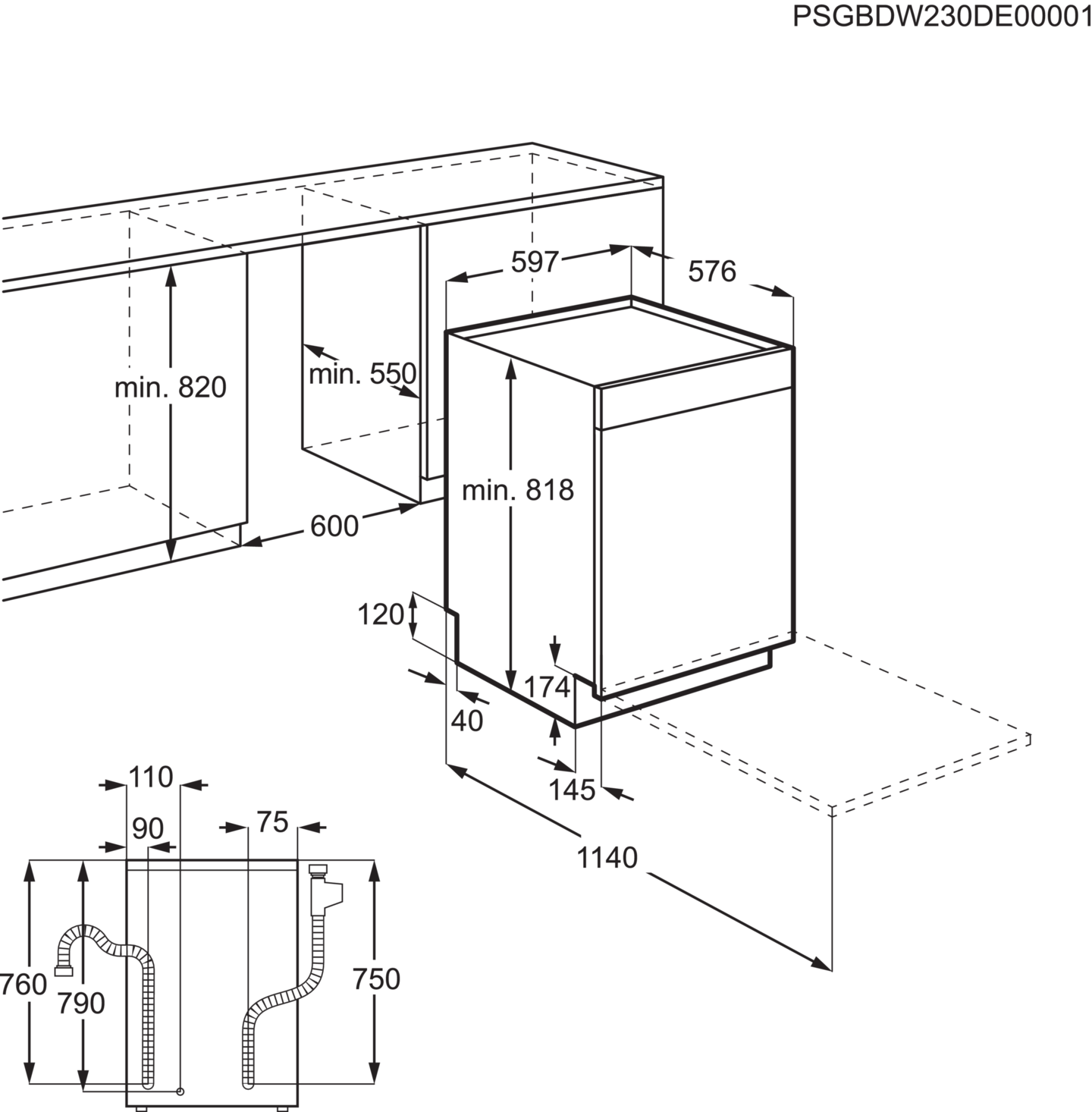 Astianpesukone Electrolux ESA47220UX 60cm teräs