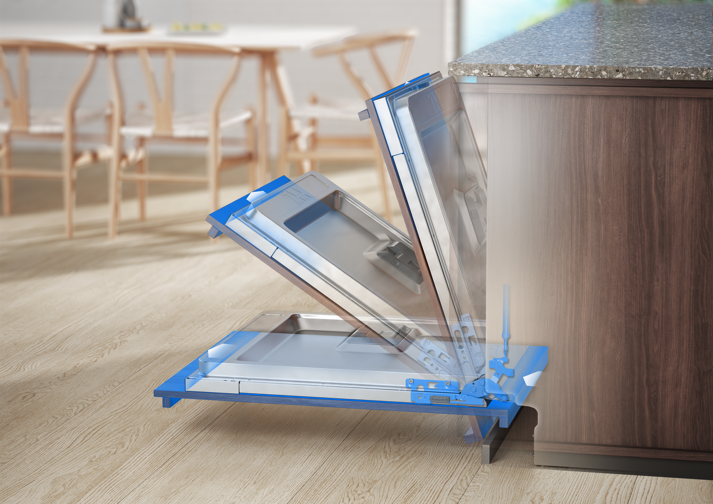 Astianpesukone Electrolux EEA27200L 60cm integroitava