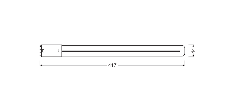 Pistokantalamppu OSRAM Dulux led L36 HF 18W 3000K 2070lm 2G11