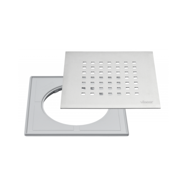 Neliökansi Vieser 197x197 Grid muovikehys