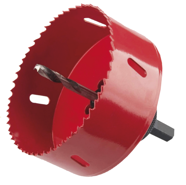 Reikäsahasarja ja istukka Velco 105mm