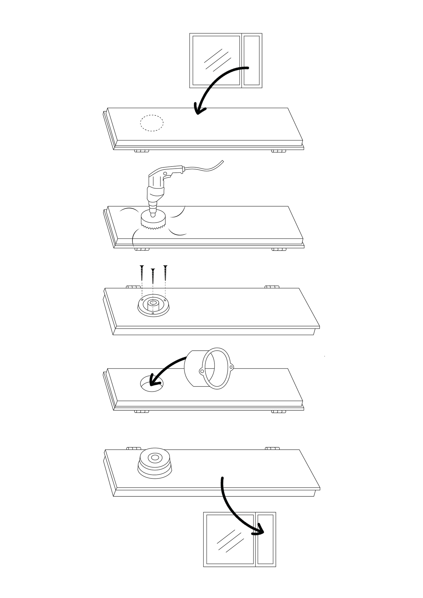 Korvausilmaventtiili Velco VTR-100 tuuletusluukkuun 10kpl valkoinen