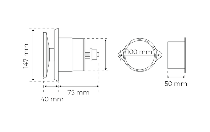 Korvausilmaventtiili Velco VTR-100R tuuletusluukkuun ruskea