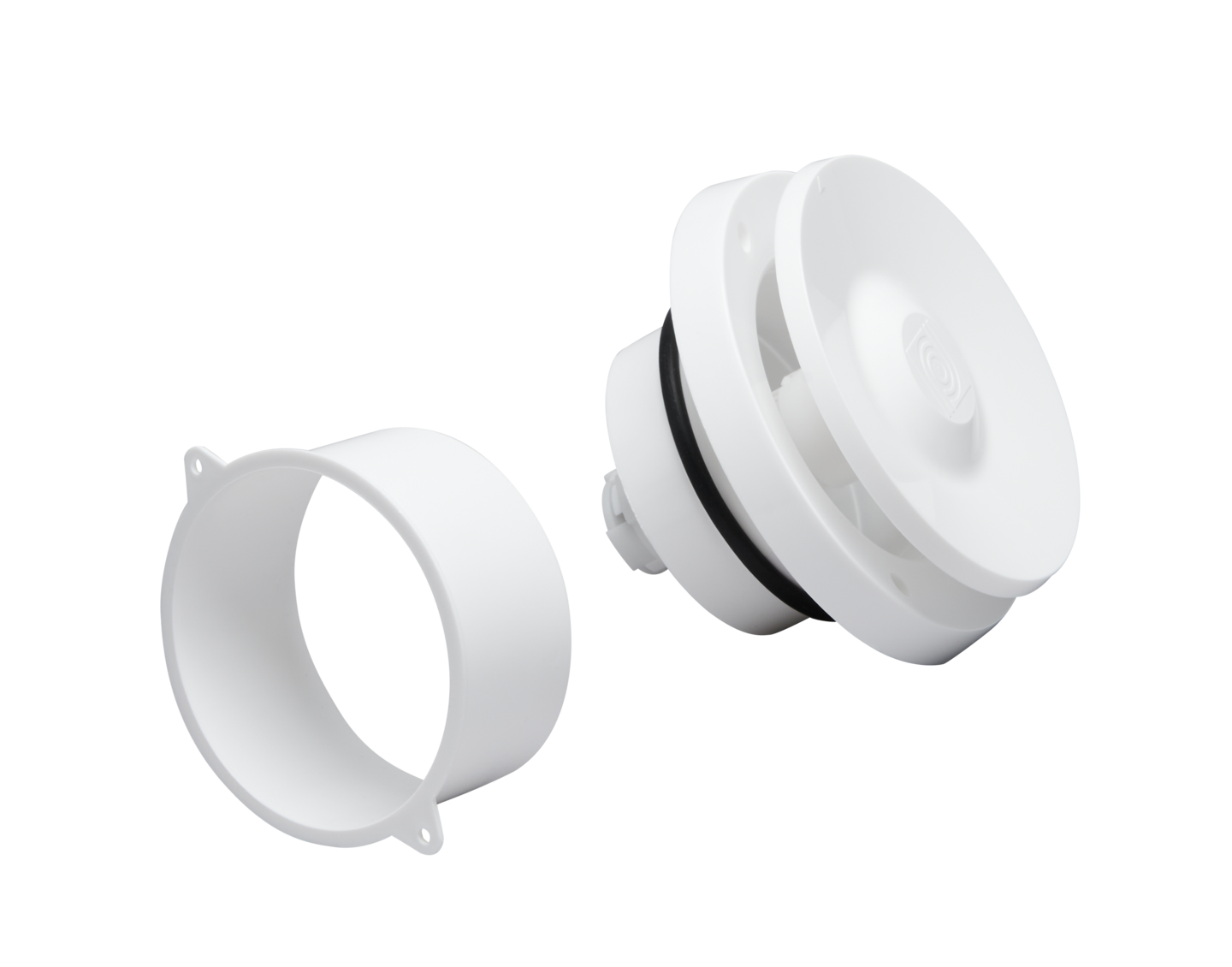 Korvausilmaventtiili Velco VTR-100 tuuletusluukkuun 10kpl valkoinen