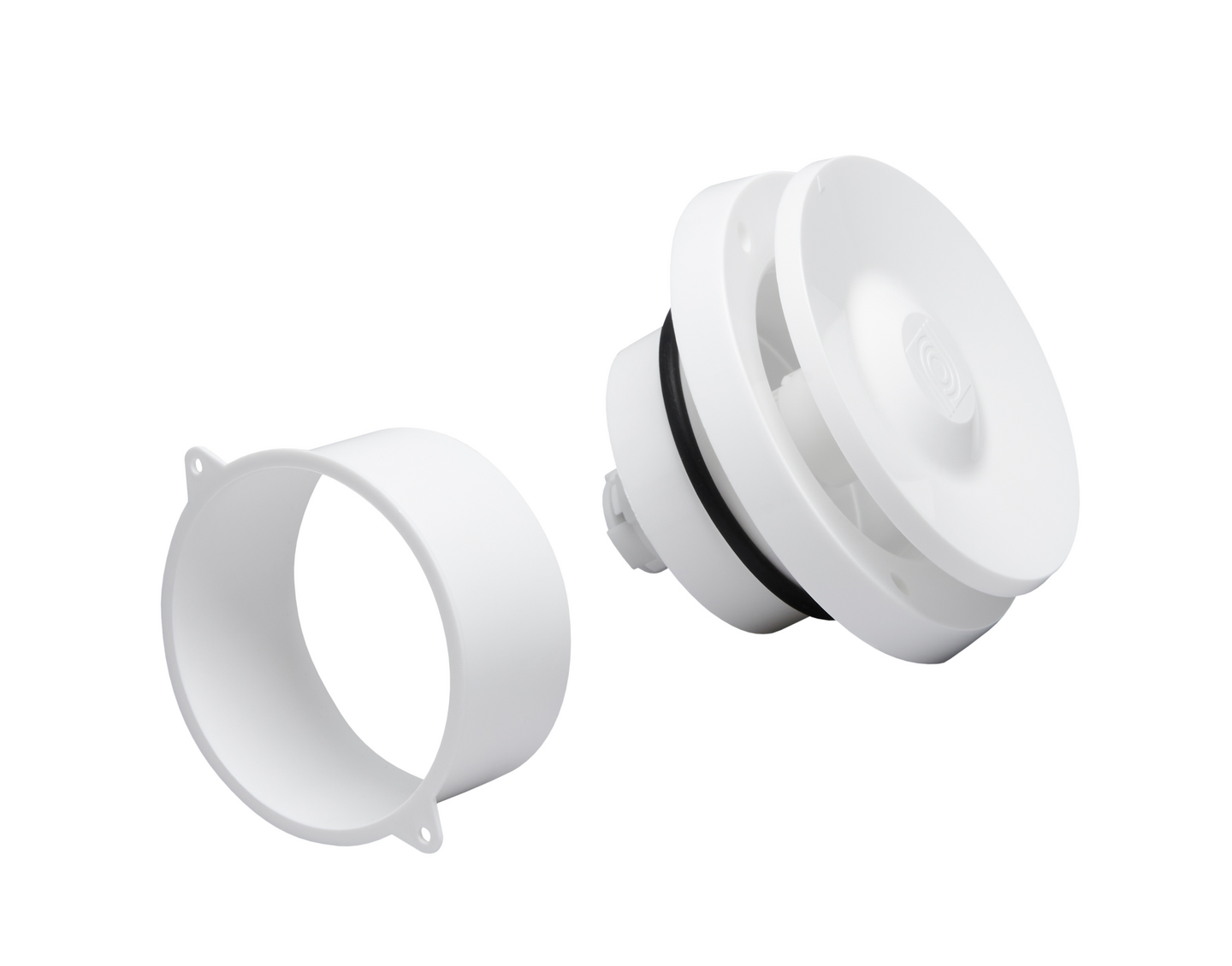 Korvausilmaventtiili Velco VTR-100 tuuletusluukkuun valkoinen