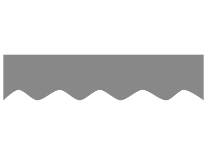 Markiisi Pisla 4,5x3m akryyliä harmaa/raidallinen