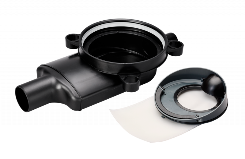 Lattiakaivo Vieser One extra matala dn50 1x32 vaaka