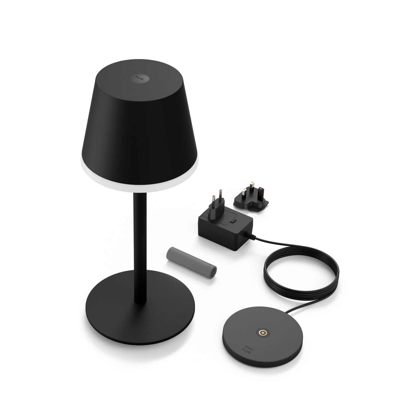 Pöytävalaisin Philips Hue Go 6W 370-530lm 2000-6500K musta