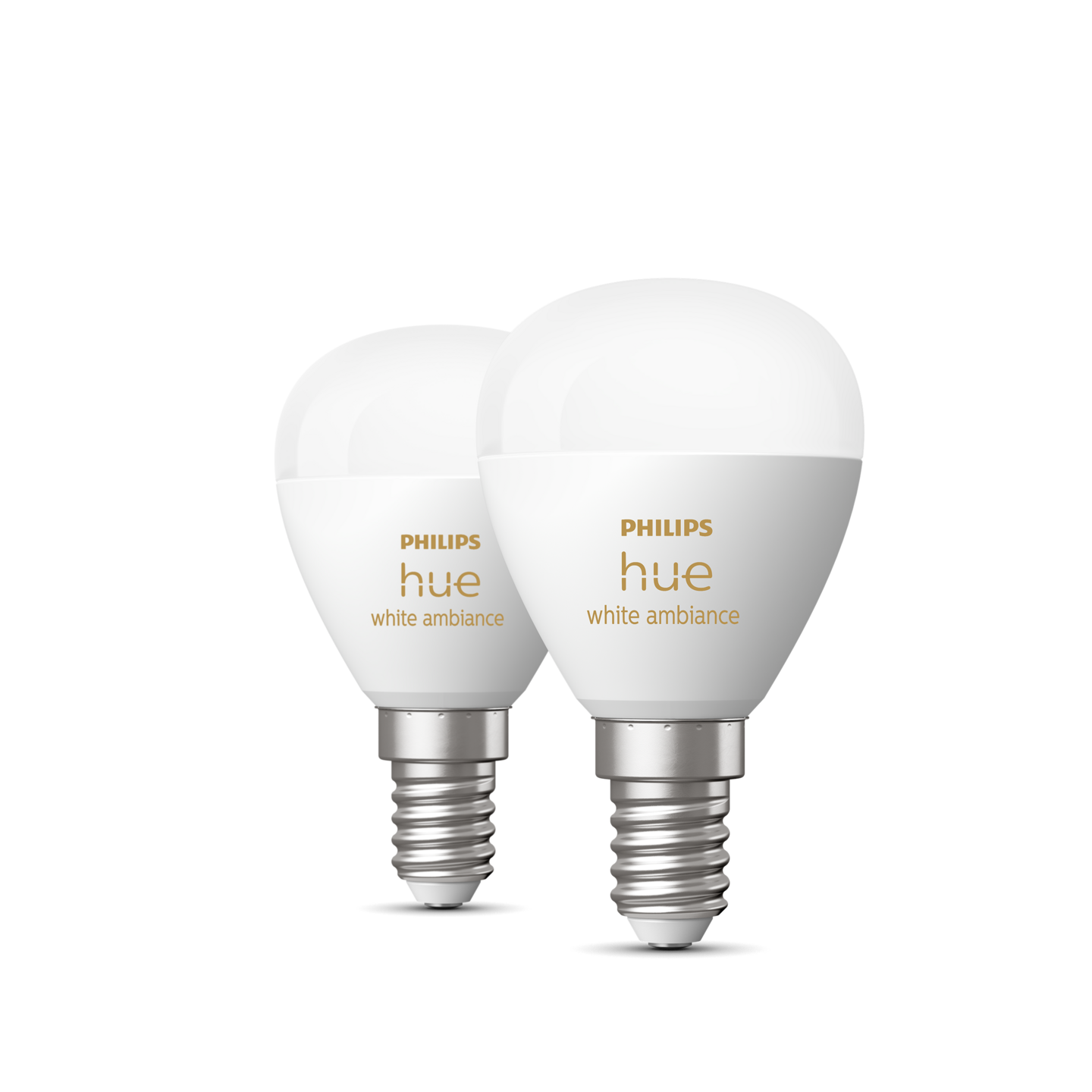 Led-lamppu Philips Hue 40W E16 2200-6500K 320-470lm huurrettu 2kpl pakkaus