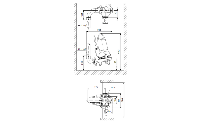 Repijäpumppu Grundfos SEG.40.40.2.50B 3-v