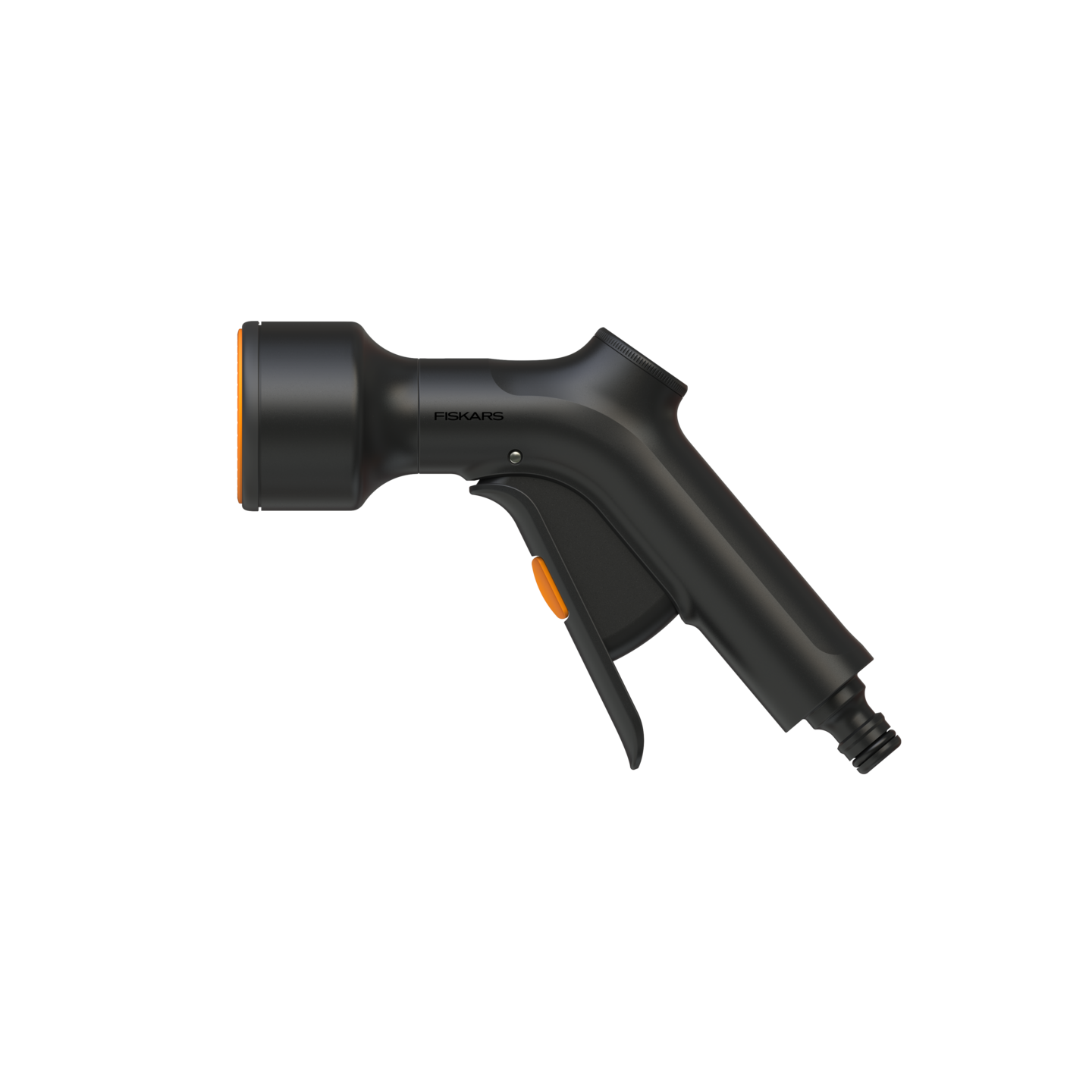 Kastelupistooli Fiskars Solid suihkulla