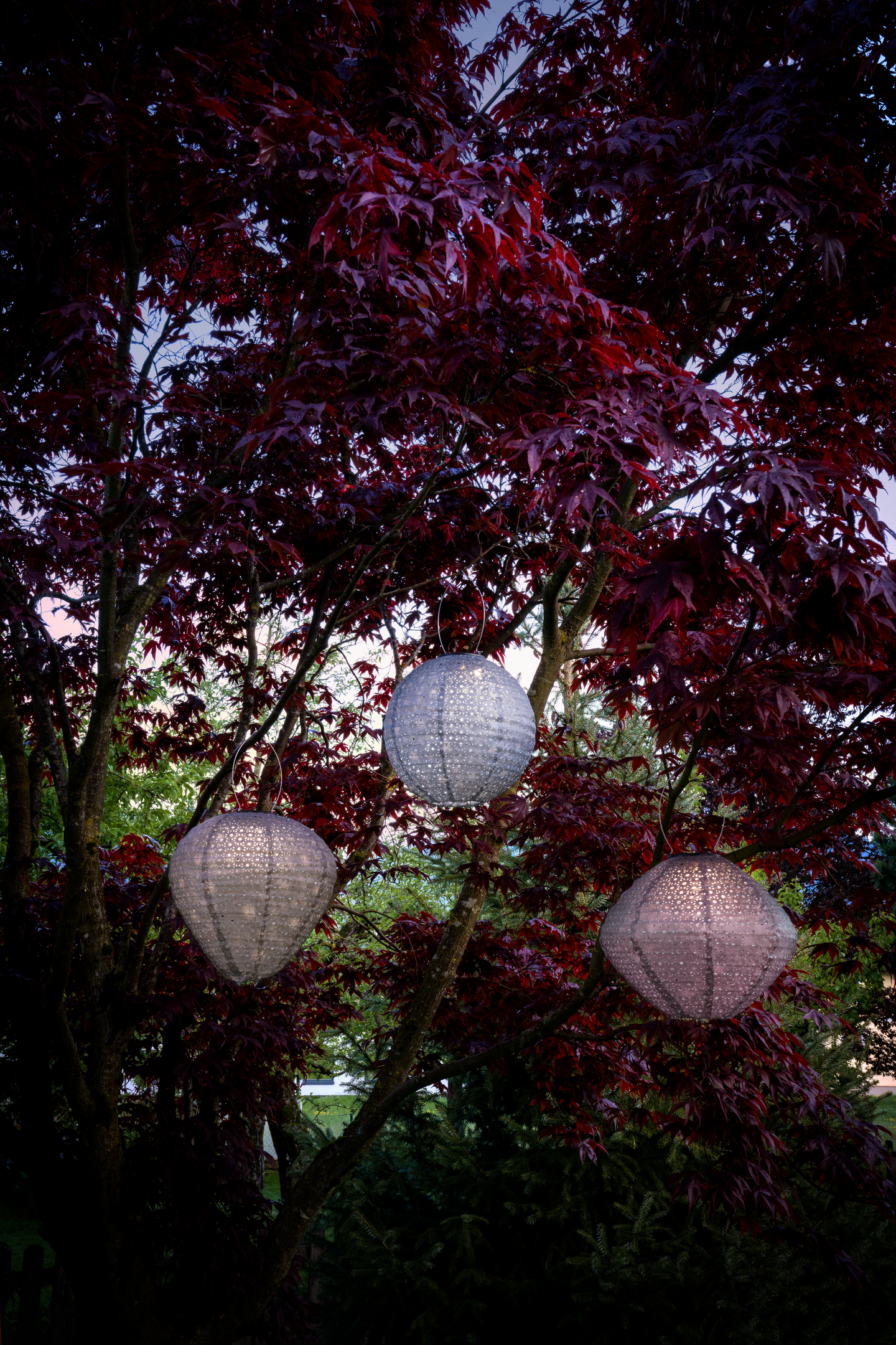 Solar lyhty EGLO 0,06w led sininen 25x25cm