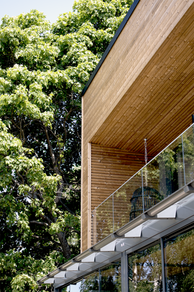 Paneeli Luna Trim 20x142 lämpökäsitelty kuusi