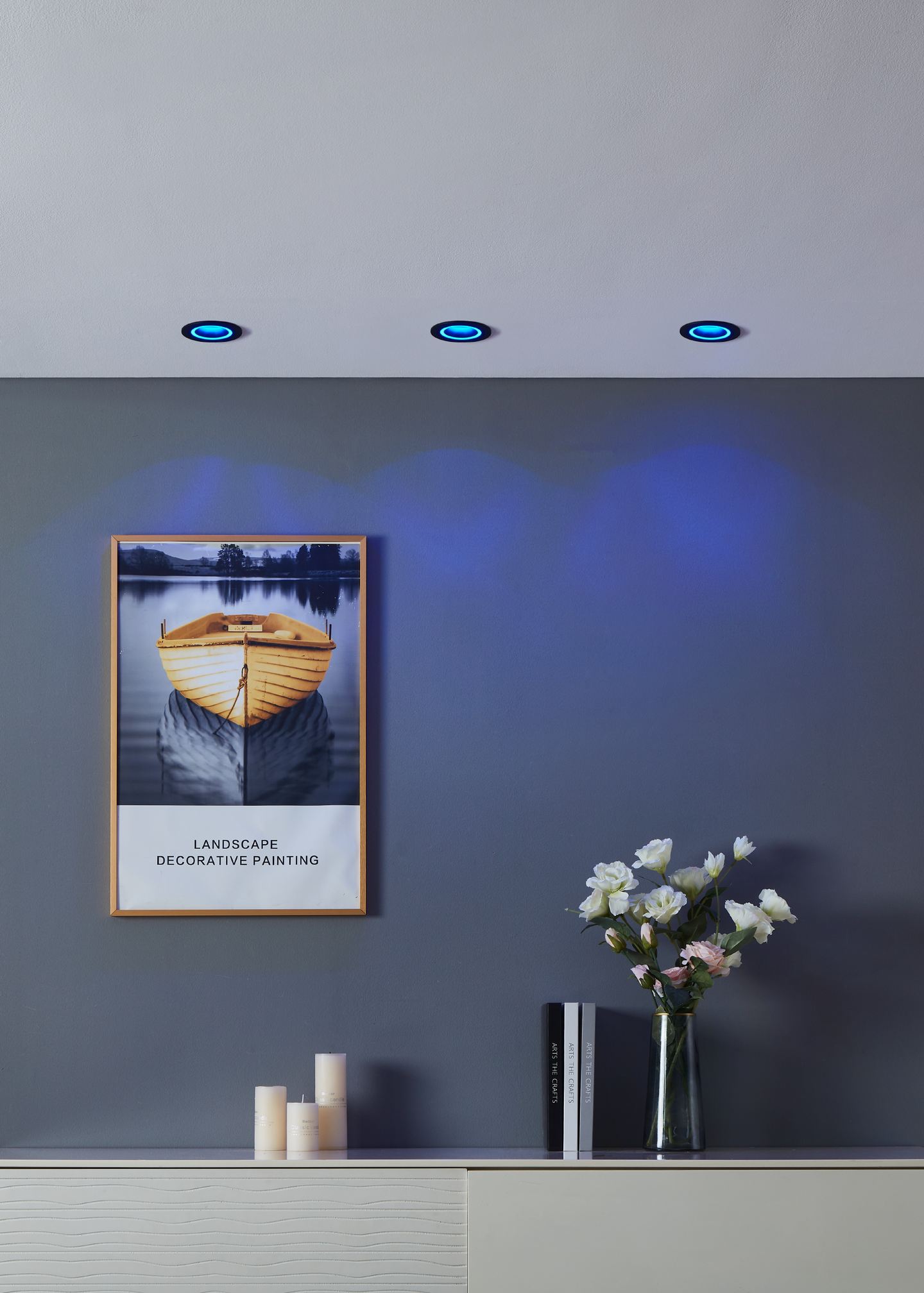 Uppovalaisin EGLO connect.z Carosso-z 9,3cm 4,7W led musta