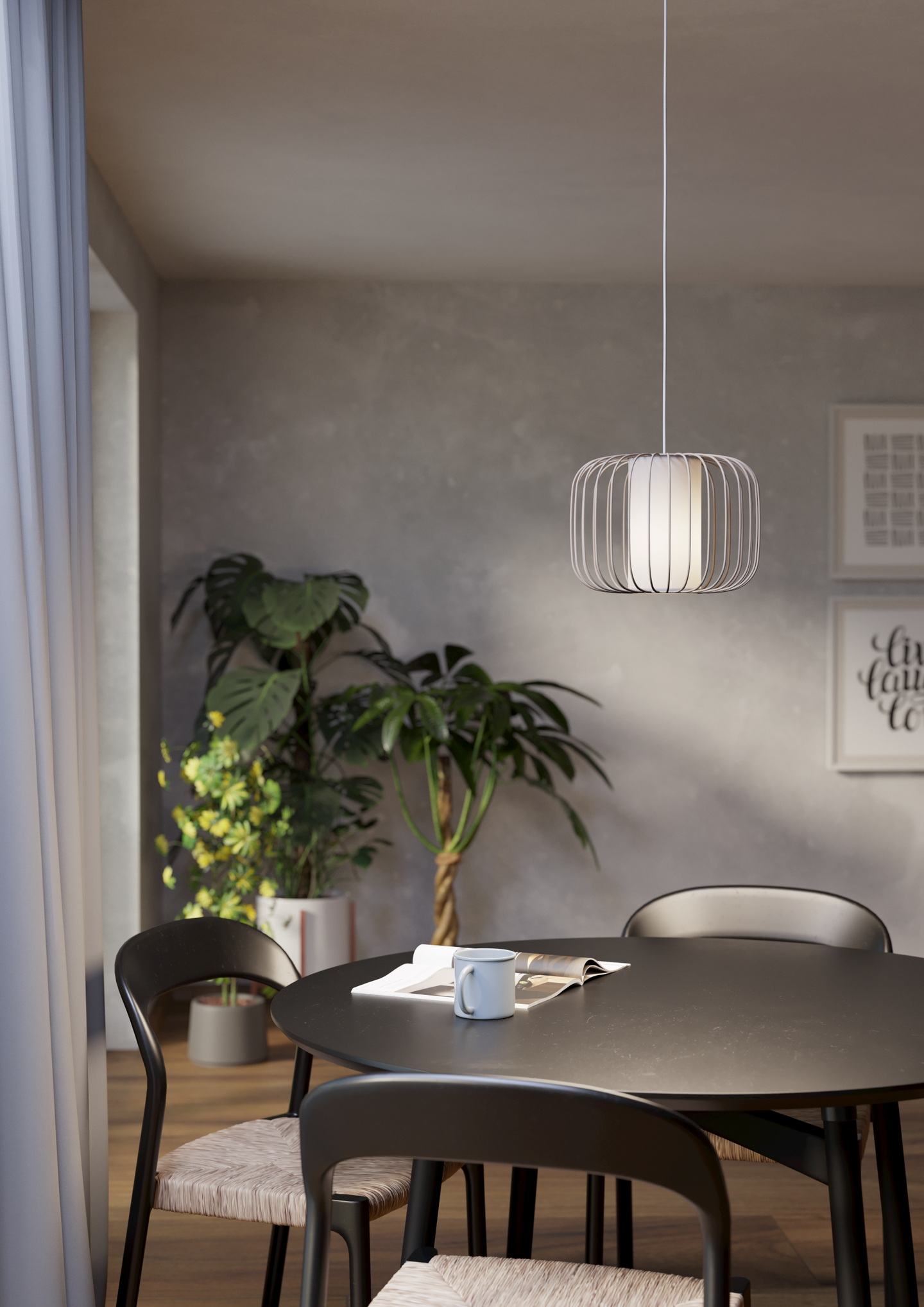 Riippuvalaisin EGLO Terrarosa 28,5cm E27 40W hiekka