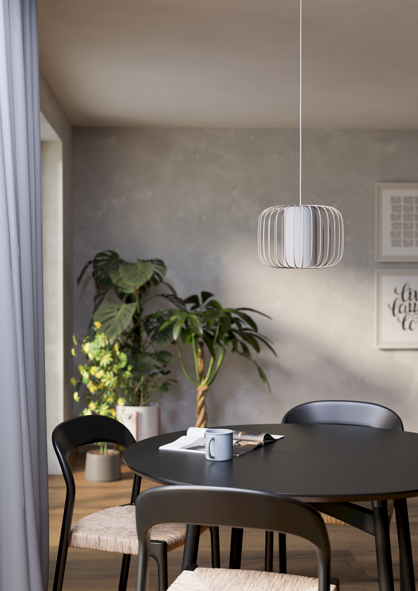 Riippuvalaisin EGLO Terrarosa 28,5cm E27 40W hiekka