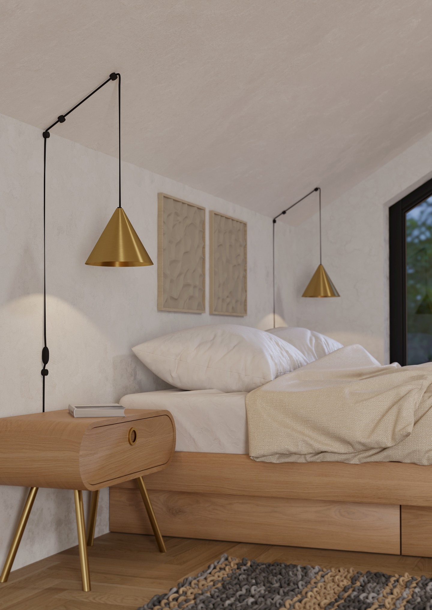 Riippuvalaisin EGLO Narices E27 40W messinki