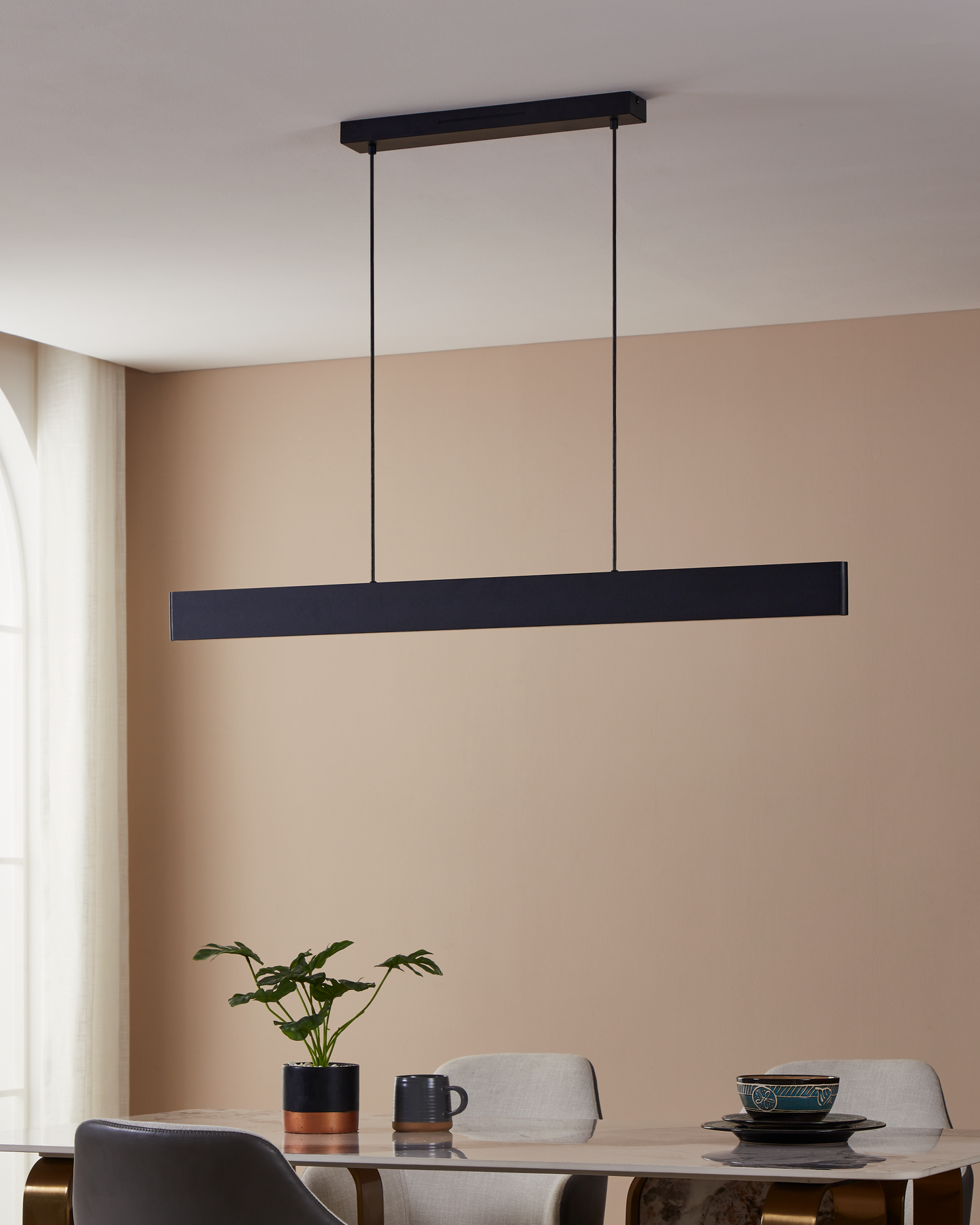 Riippuvalaisin EGLO Andreas-Z connect.z 2x19W led musta