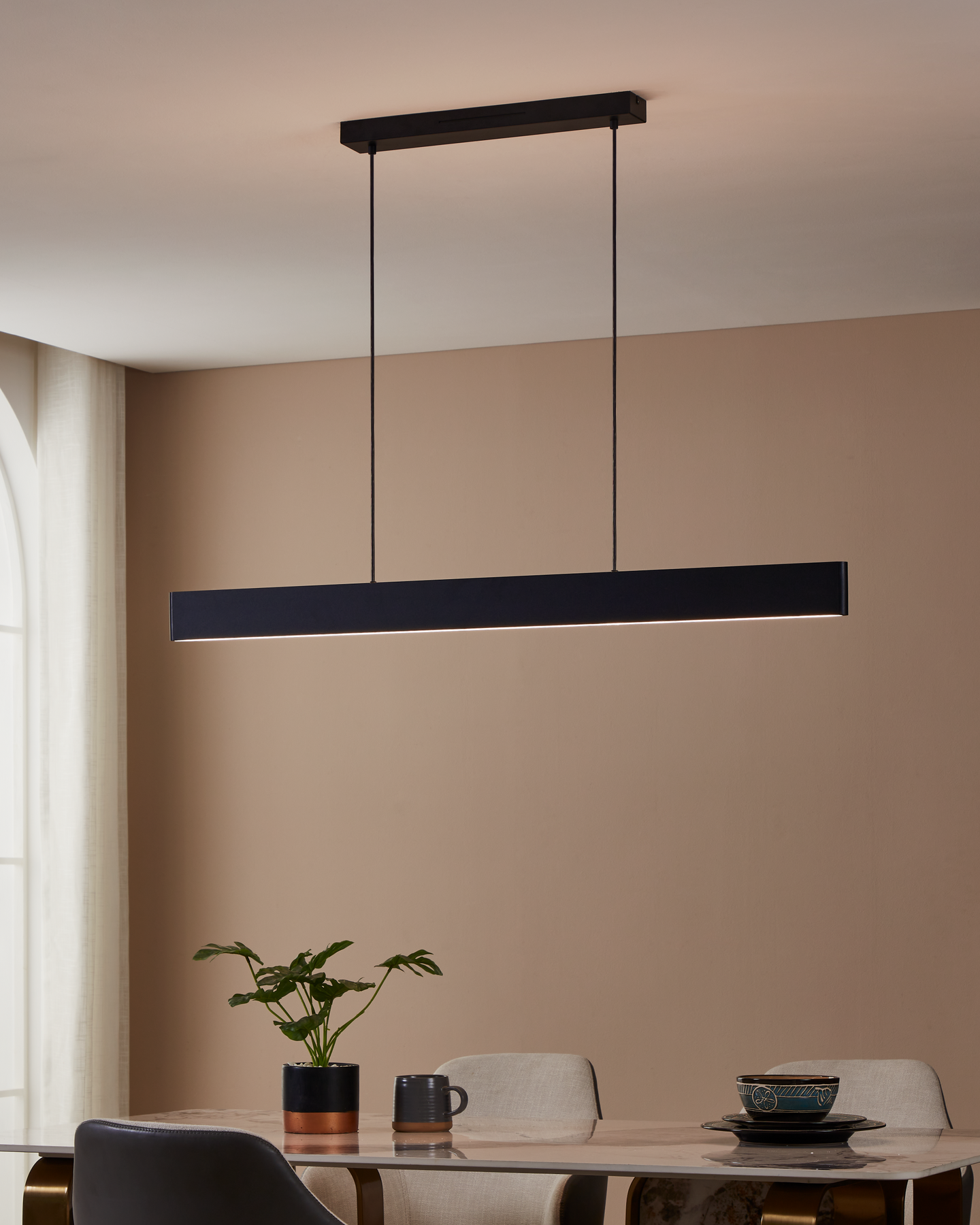 Riippuvalaisin EGLO Andreas-Z connect.z 2x19W led musta