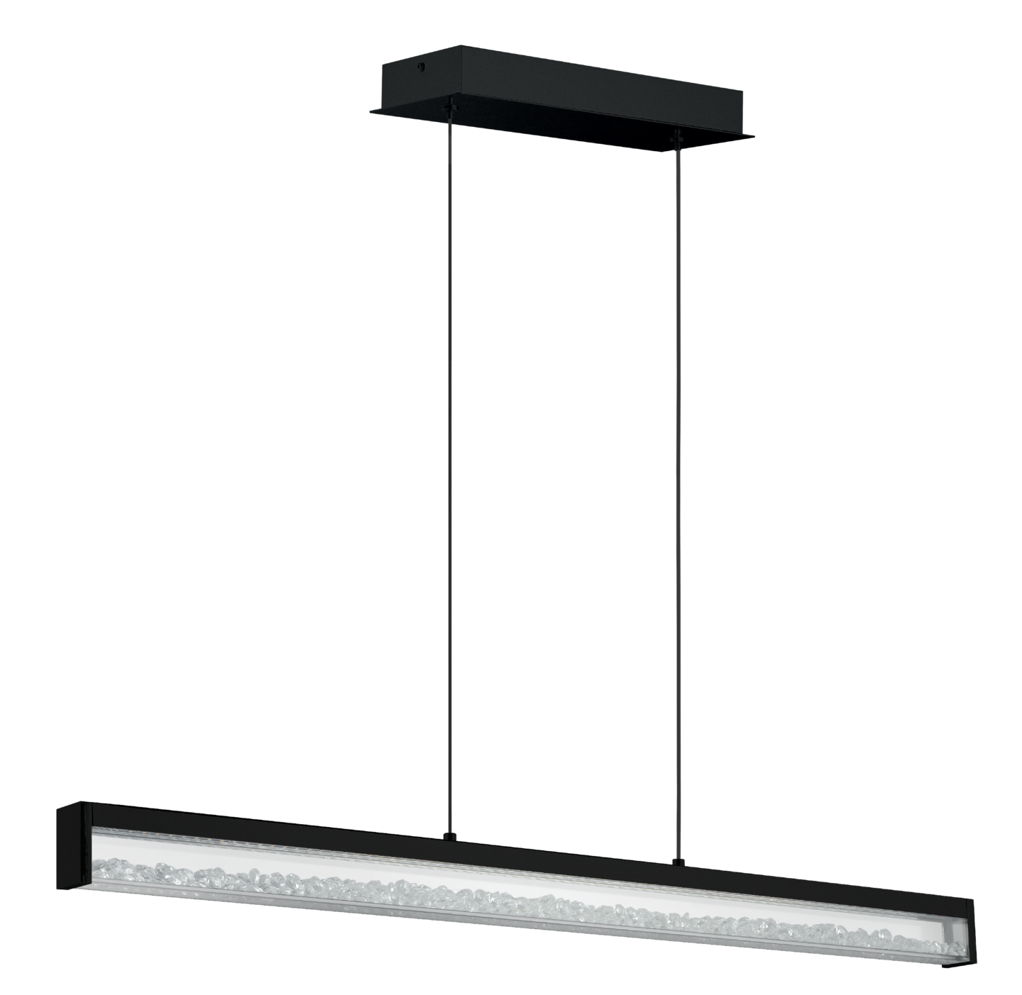 Riippuvalaisin EGLO Cardito 1 6x6W led musta/kristalli