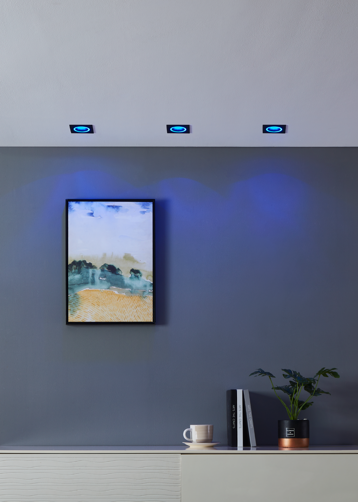 Uppovalaisin EGLO connect.z Carosso-z 9,3x9,3cm 4,7W led musta