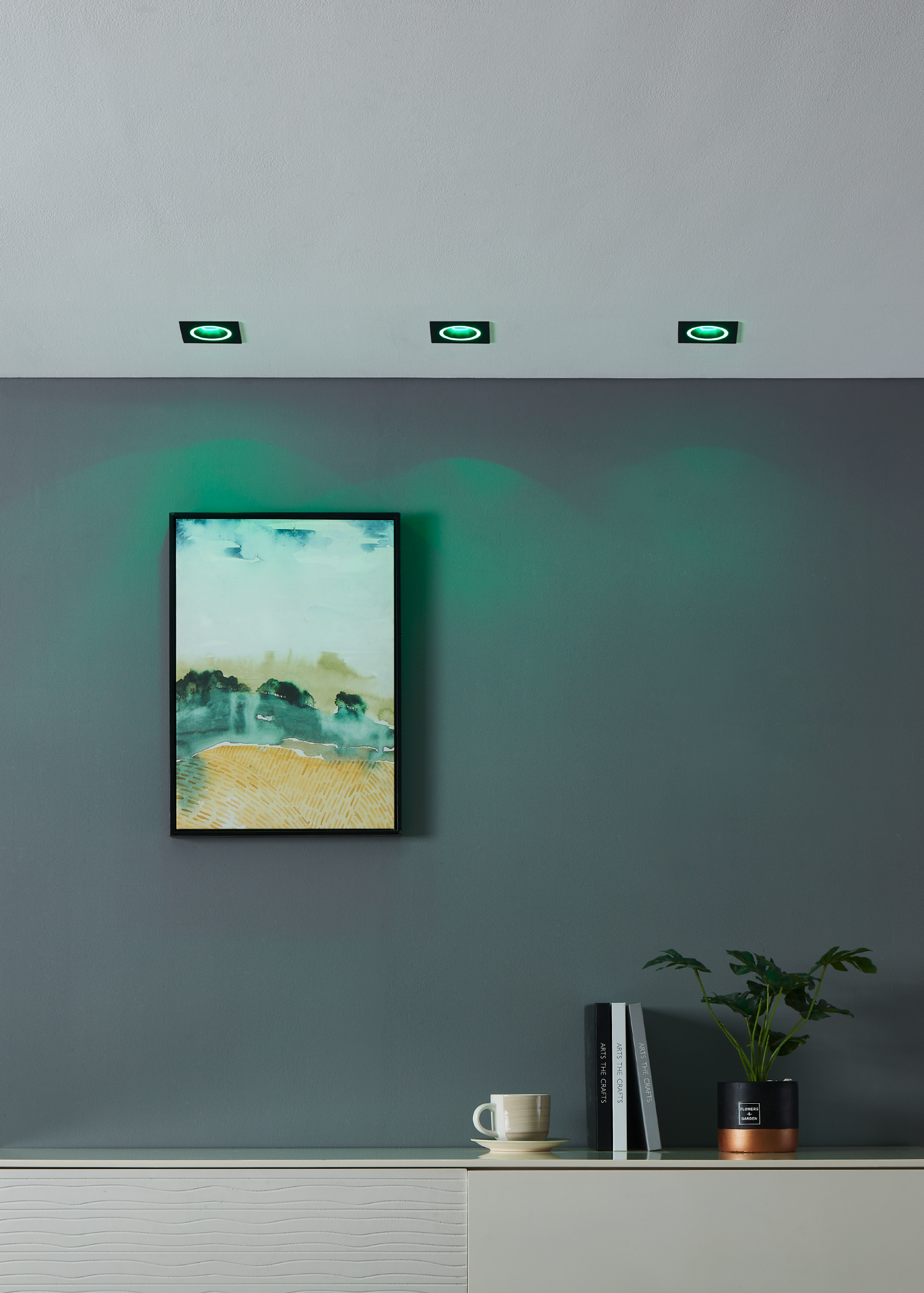 Uppovalaisin EGLO connect.z Carosso-z 9,3x9,3cm 4,7W led musta