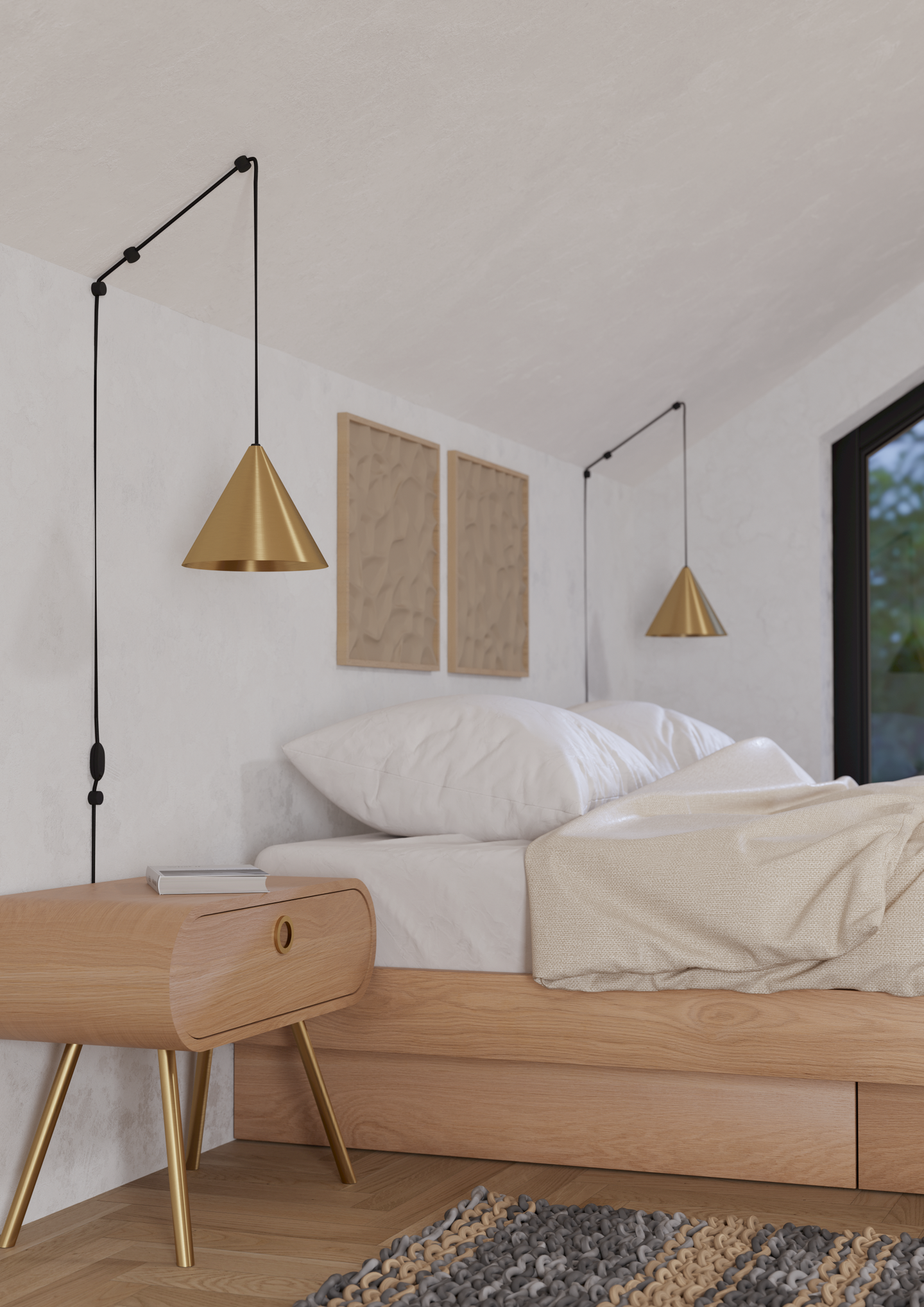 Riippuvalaisin EGLO Narices E27 40W messinki