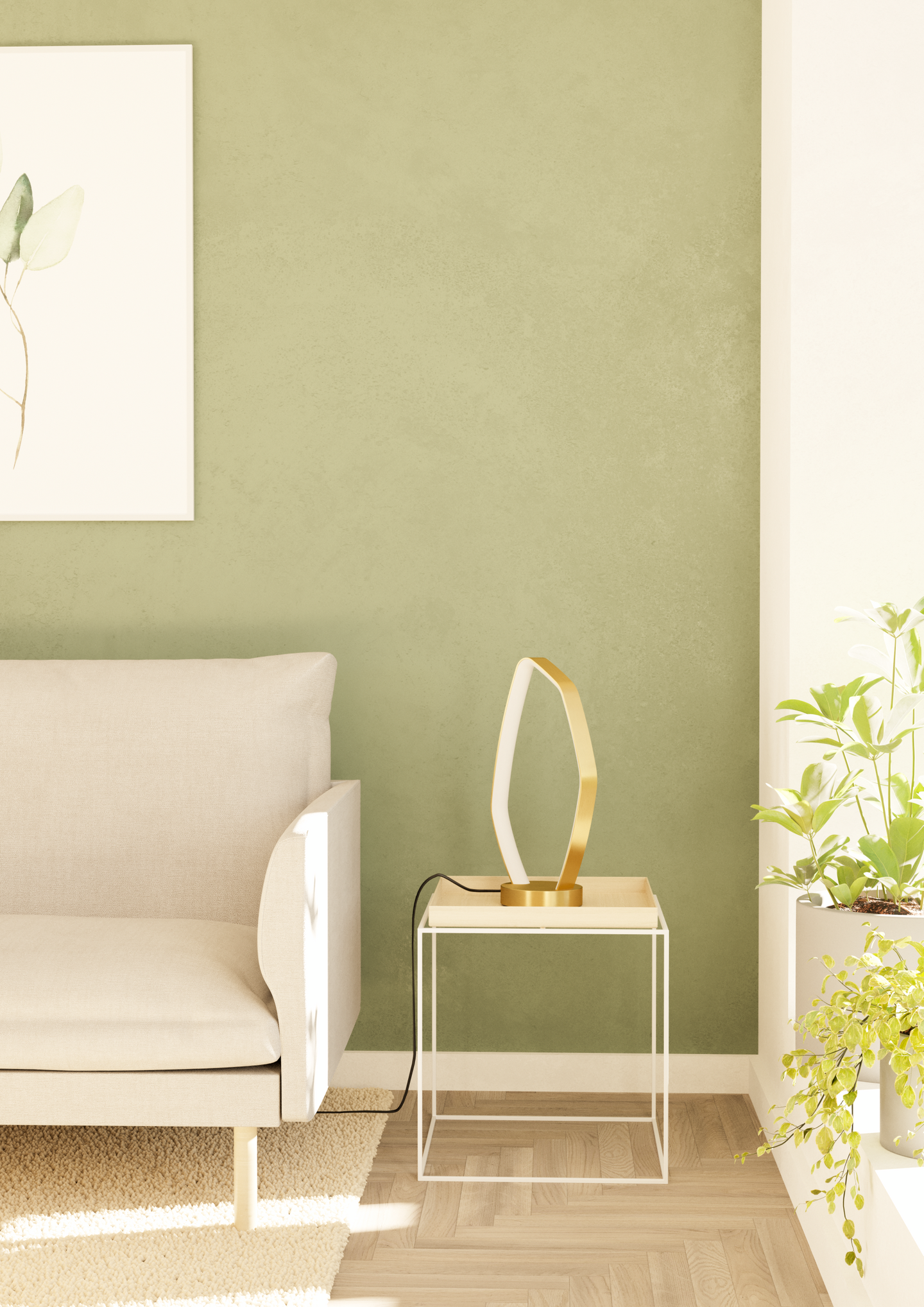 Pöytävalaisin EGLO Vallerosa 10,8W led messinki/valkoinen