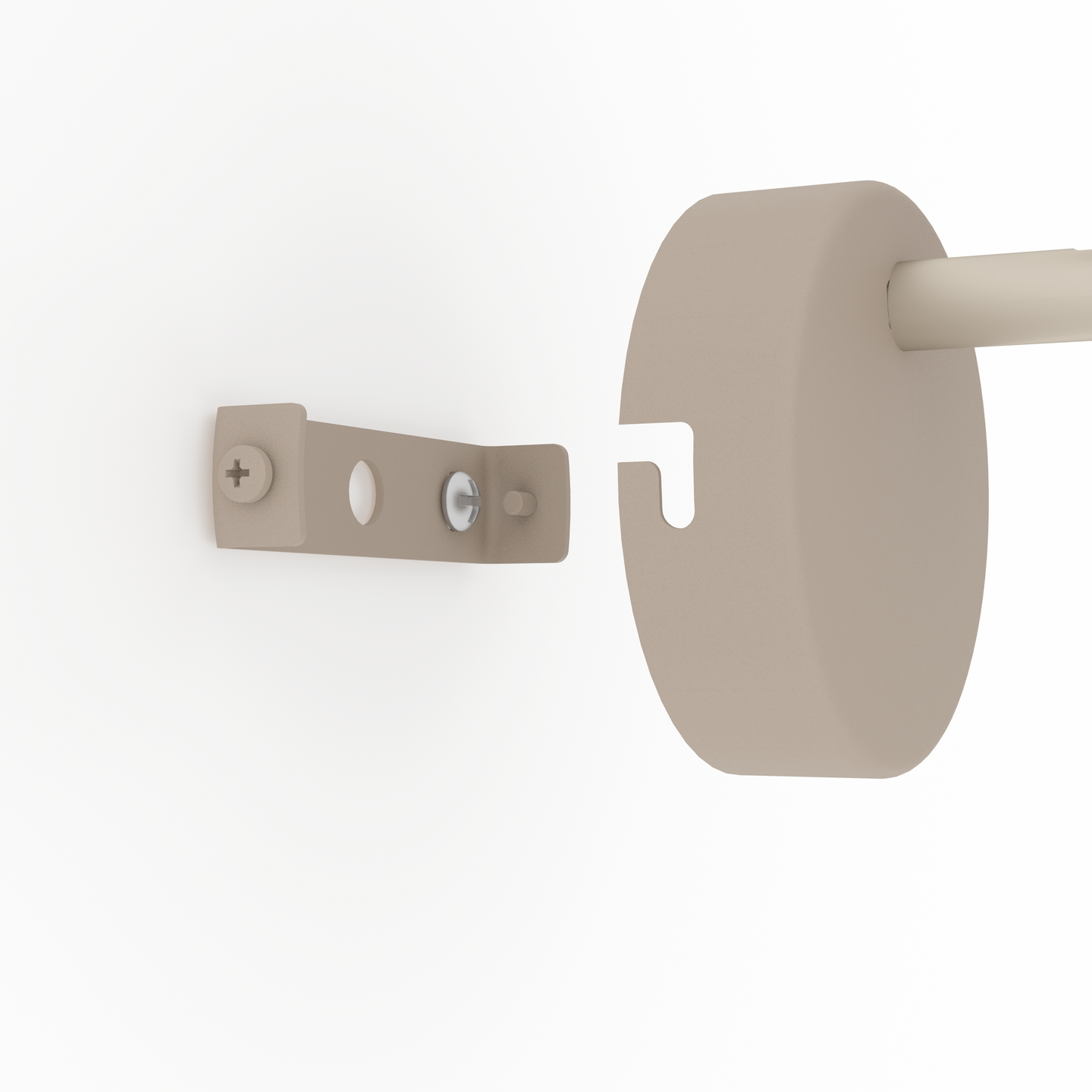 Seinävalaisin EGLO Corato E14 18W hiekka/valkoinen