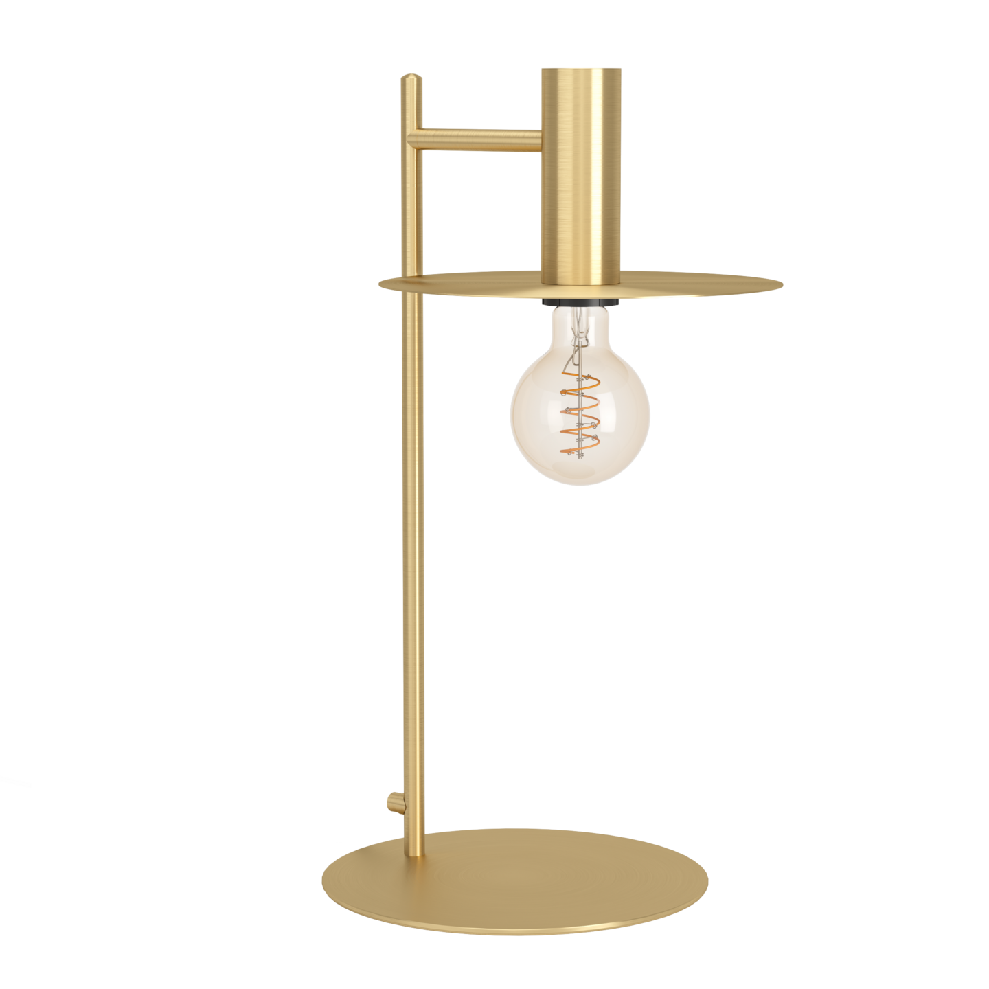 Pöytävalaisin EGLO Escandell E27 40W messinki/musta