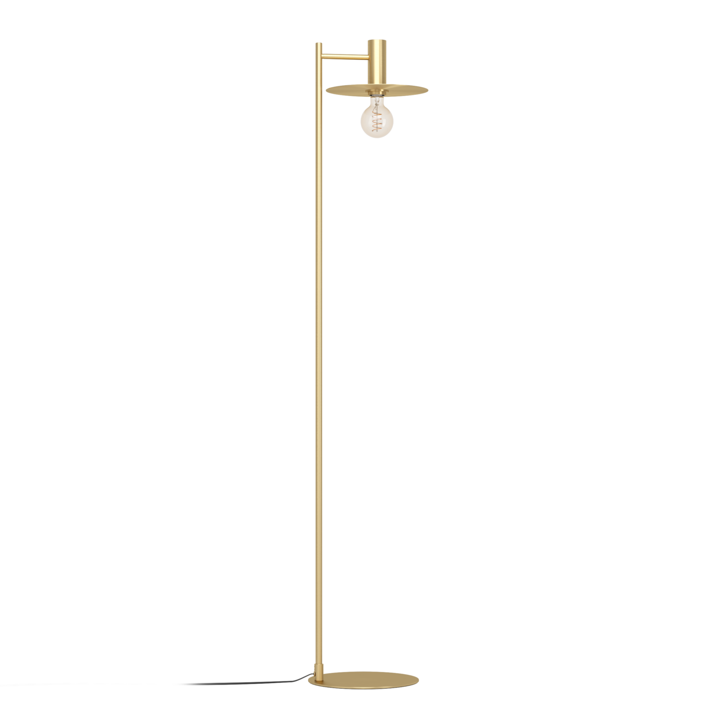 Lattiavalaisin EGLO Escandell E27 40W messinki/musta