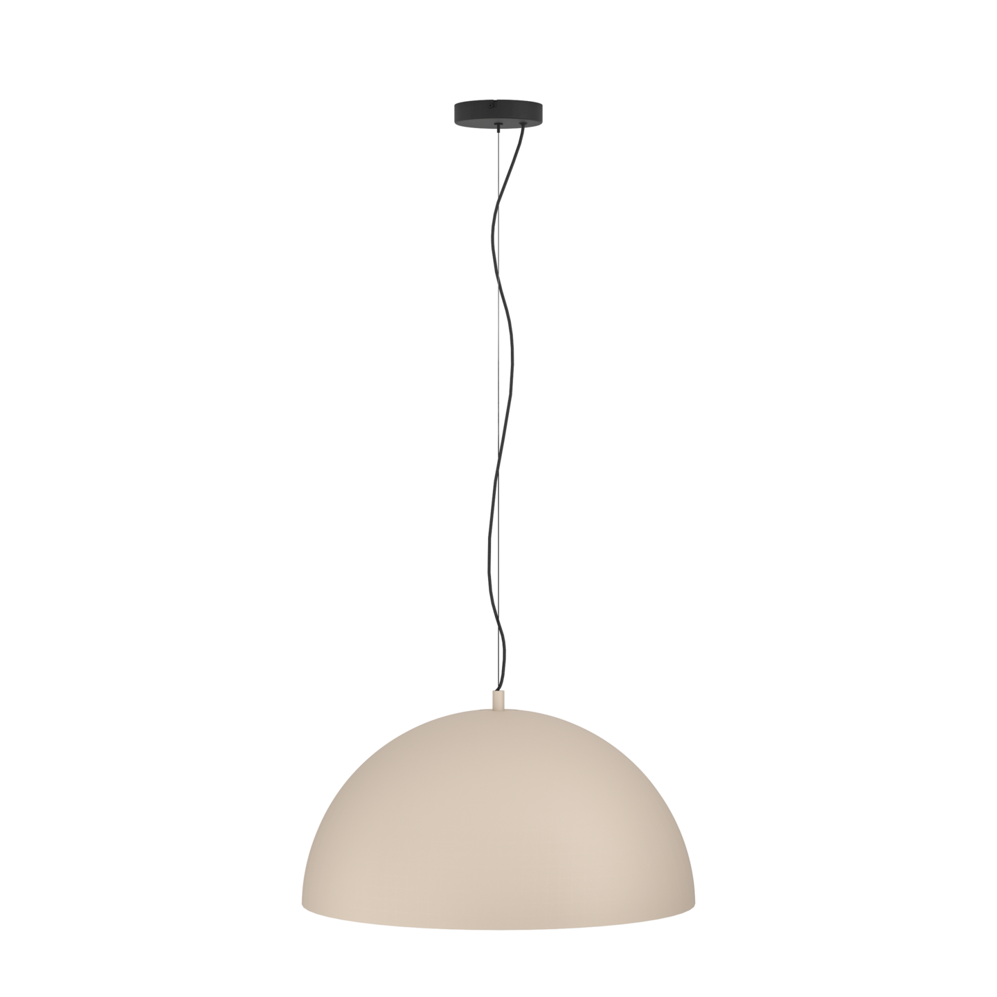 Riippuvalaisin EGLO Gaetano 1 E27 40W hiekka/kerma/musta