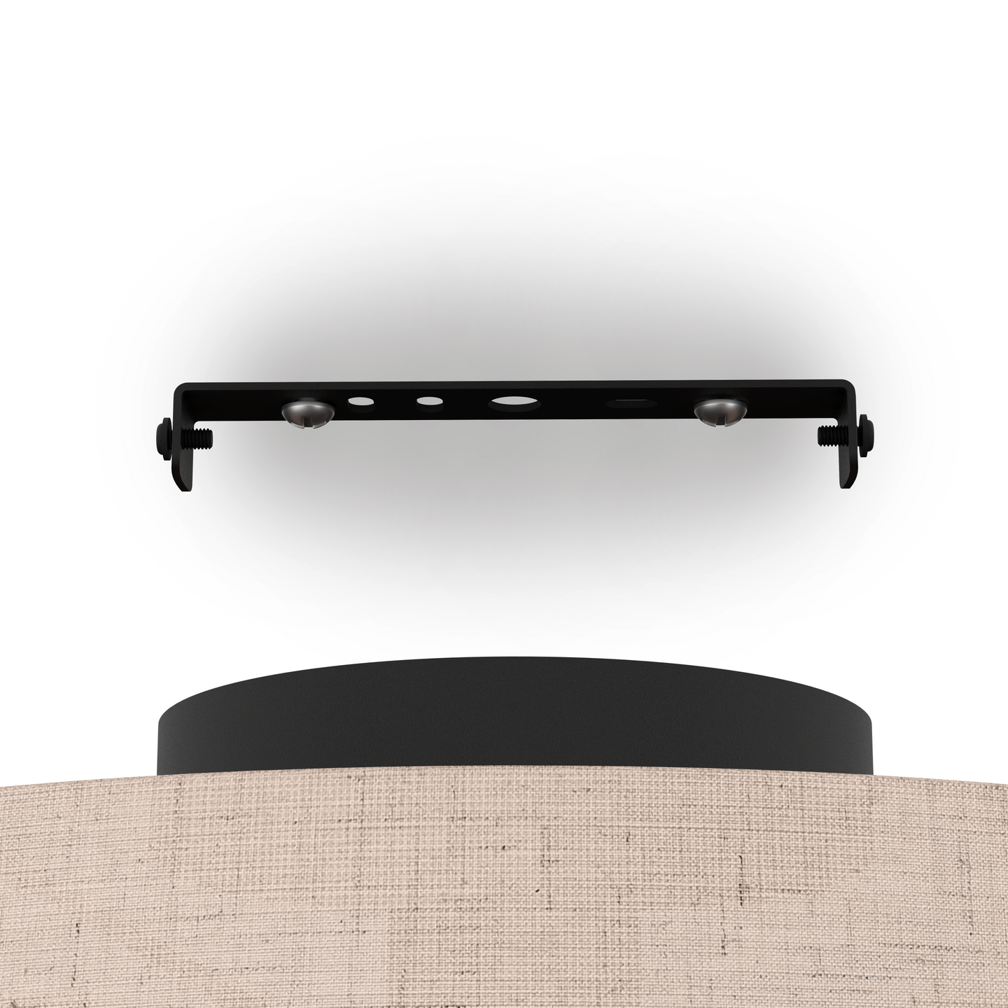 Kattovalaisin EGLO Tabley E27 40W pellava/puu/musta