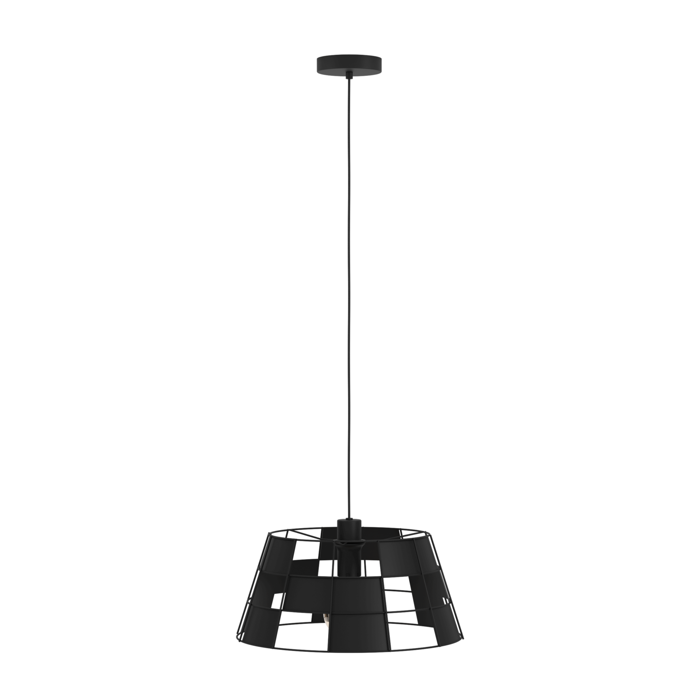 Riippuvalaisin EGLO Pontefract 42cm E27 40W musta