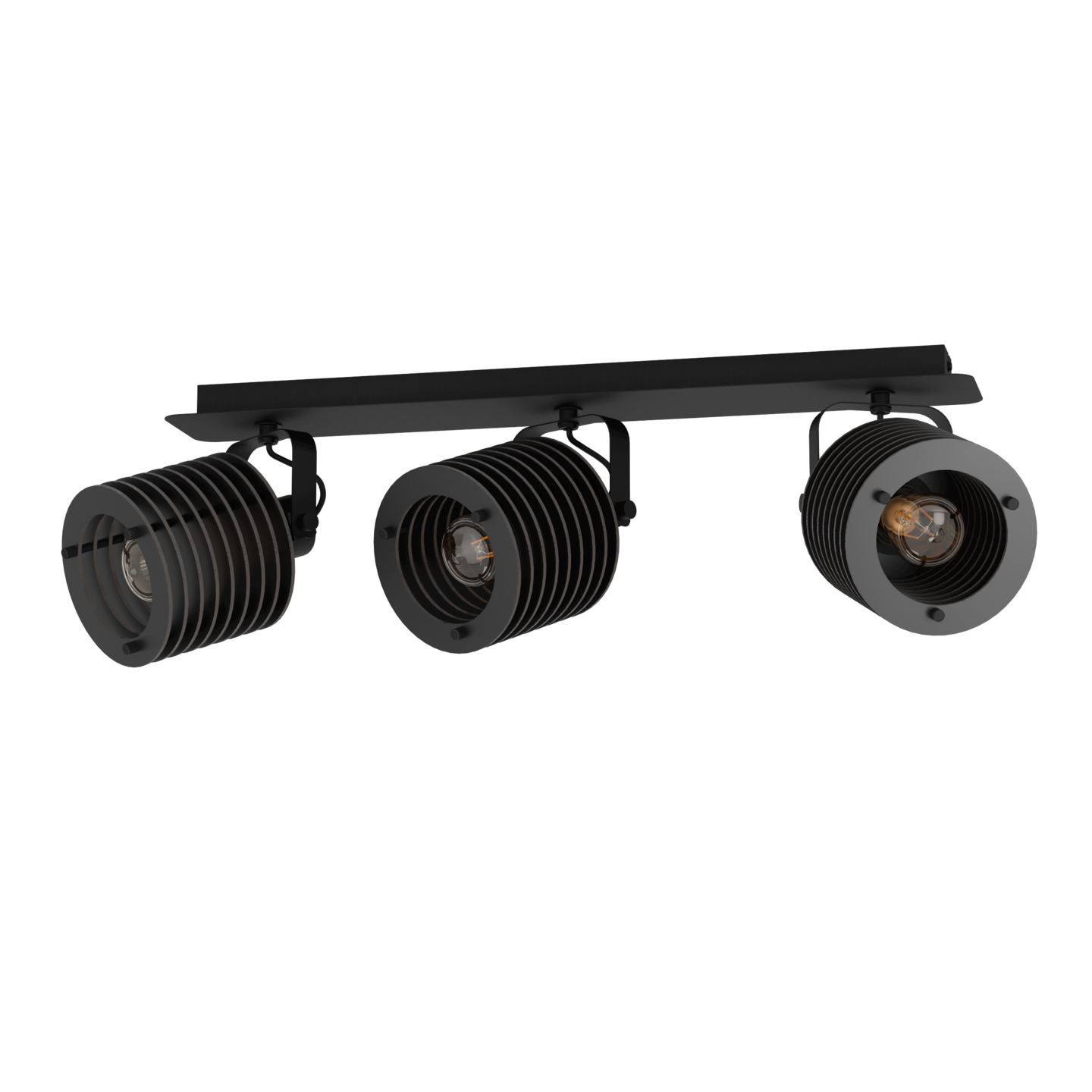 Kattovalaisin EGLO Segovia 3-os 3xE27 40W musta