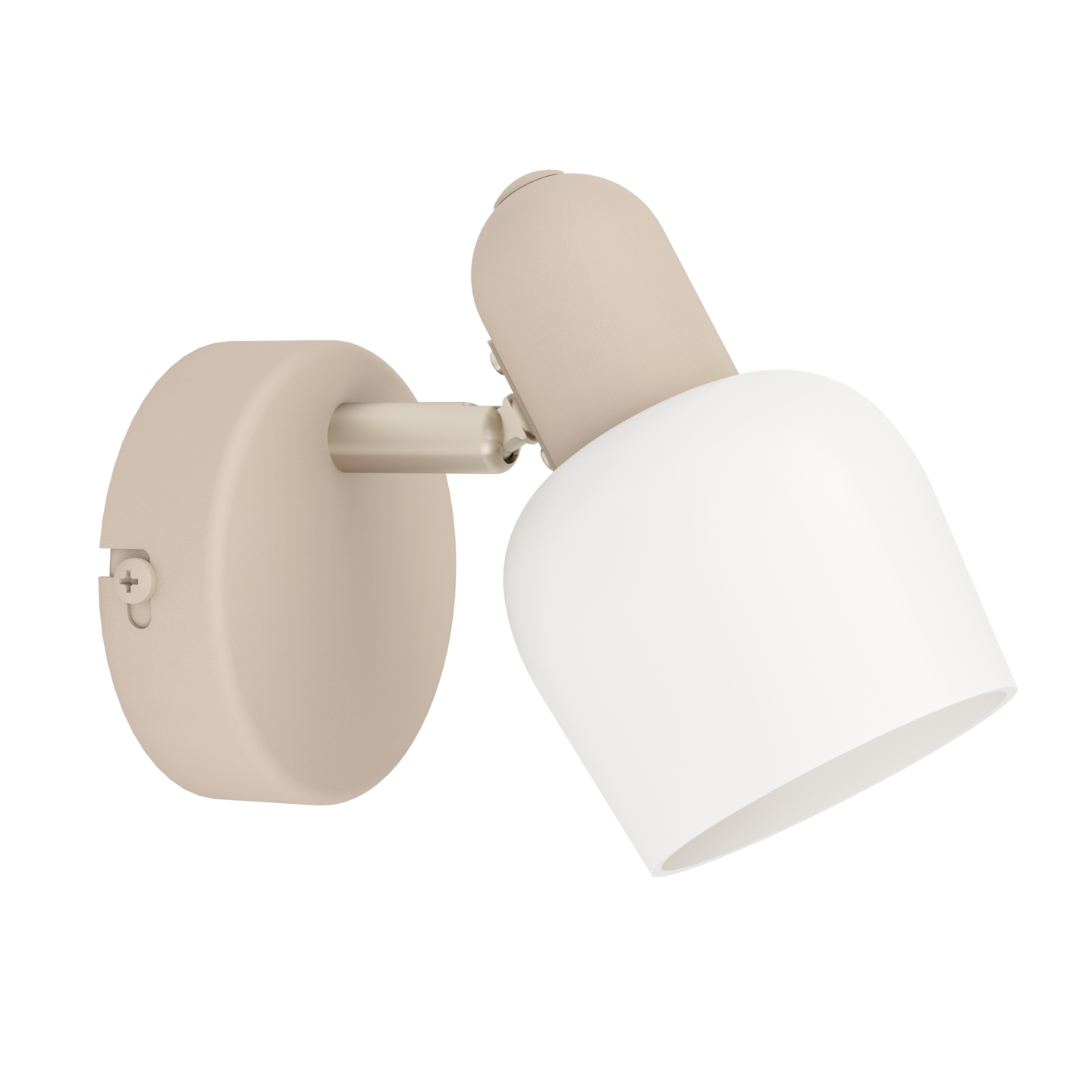 Seinävalaisin EGLO Corato E14 18W hiekka/valkoinen