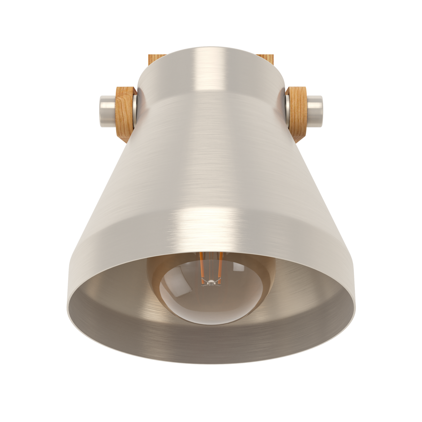 Seinävalaisin EGLO Cawton E27 40W puu/teräs