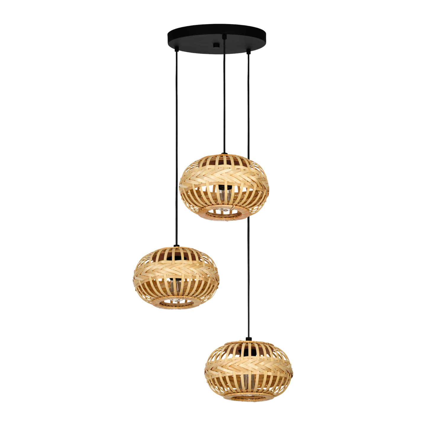 Riippuvalaisin EGLO Amsfield 1 3-osainen 48cm 3xE27 40W