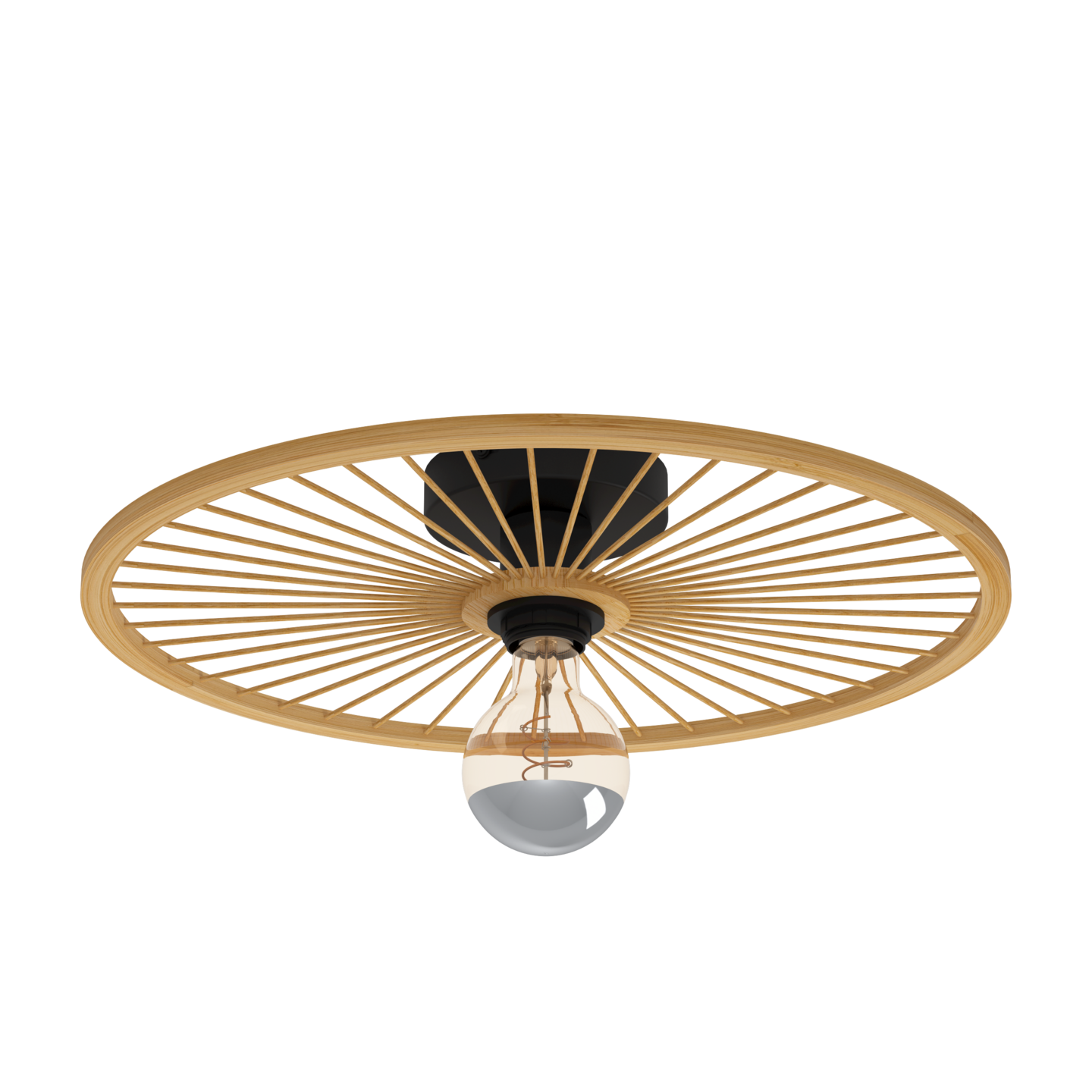 Kattovalaisin EGLO Leominster 45cm E27 40W bambu