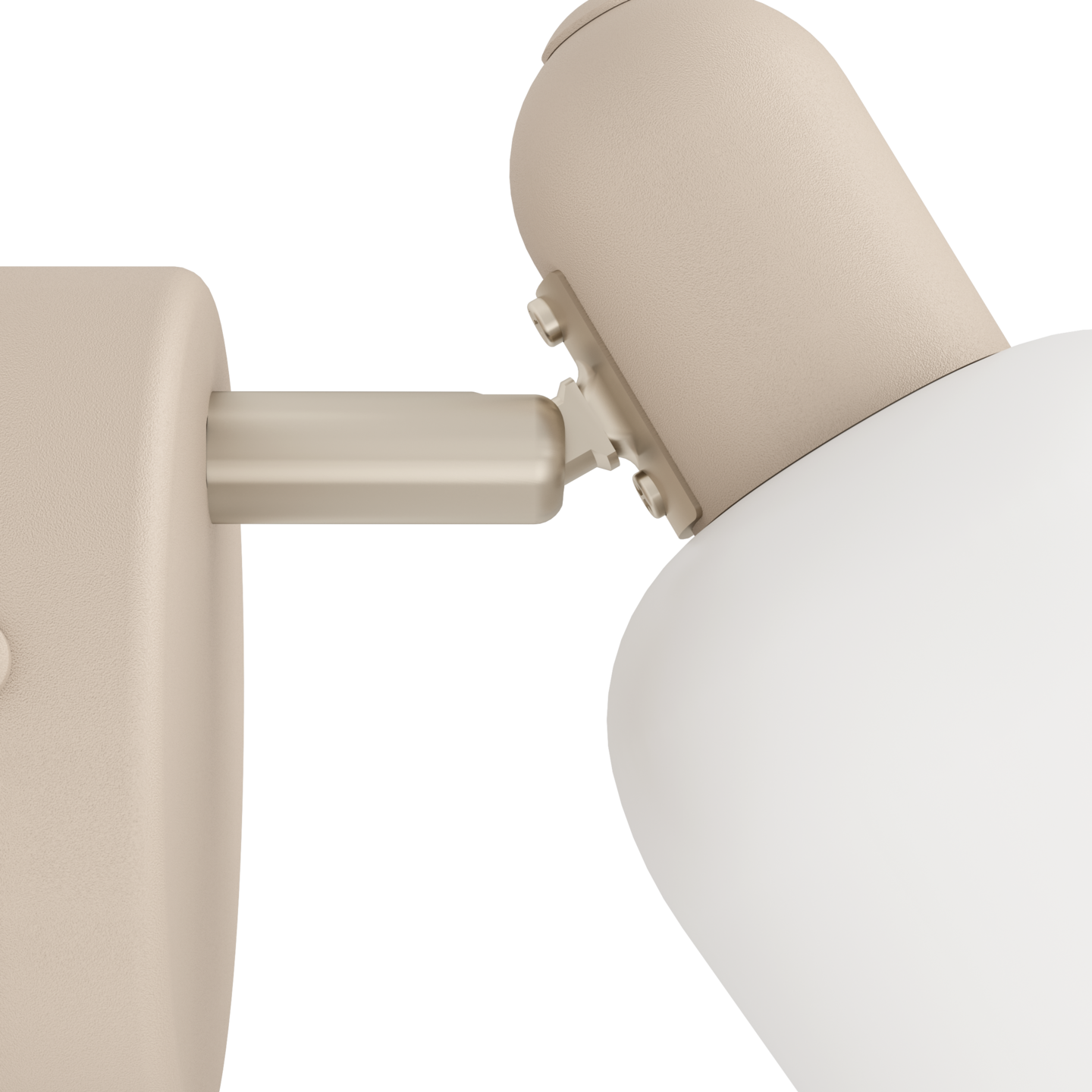 Seinävalaisin EGLO Corato E14 18W hiekka/valkoinen