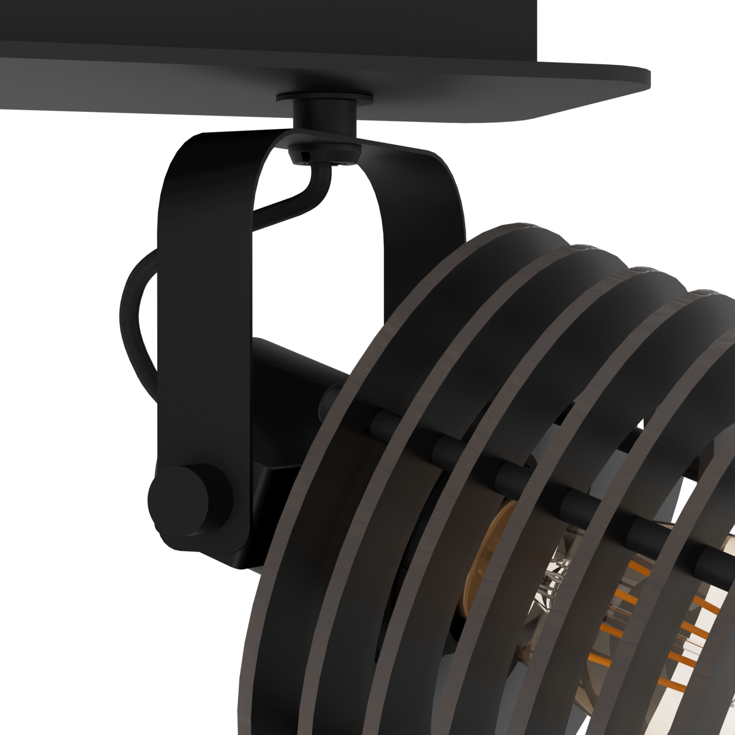 Kattovalaisin EGLO Segovia 3-os 3xE27 40W musta