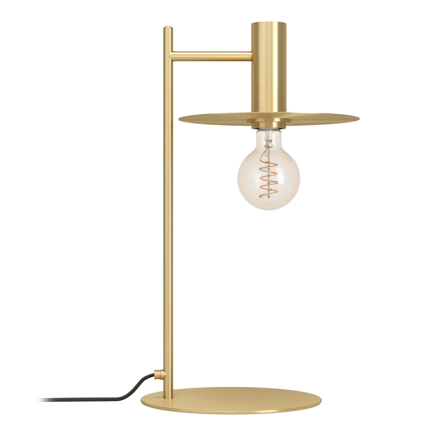 Pöytävalaisin EGLO Escandell E27 40W messinki/musta