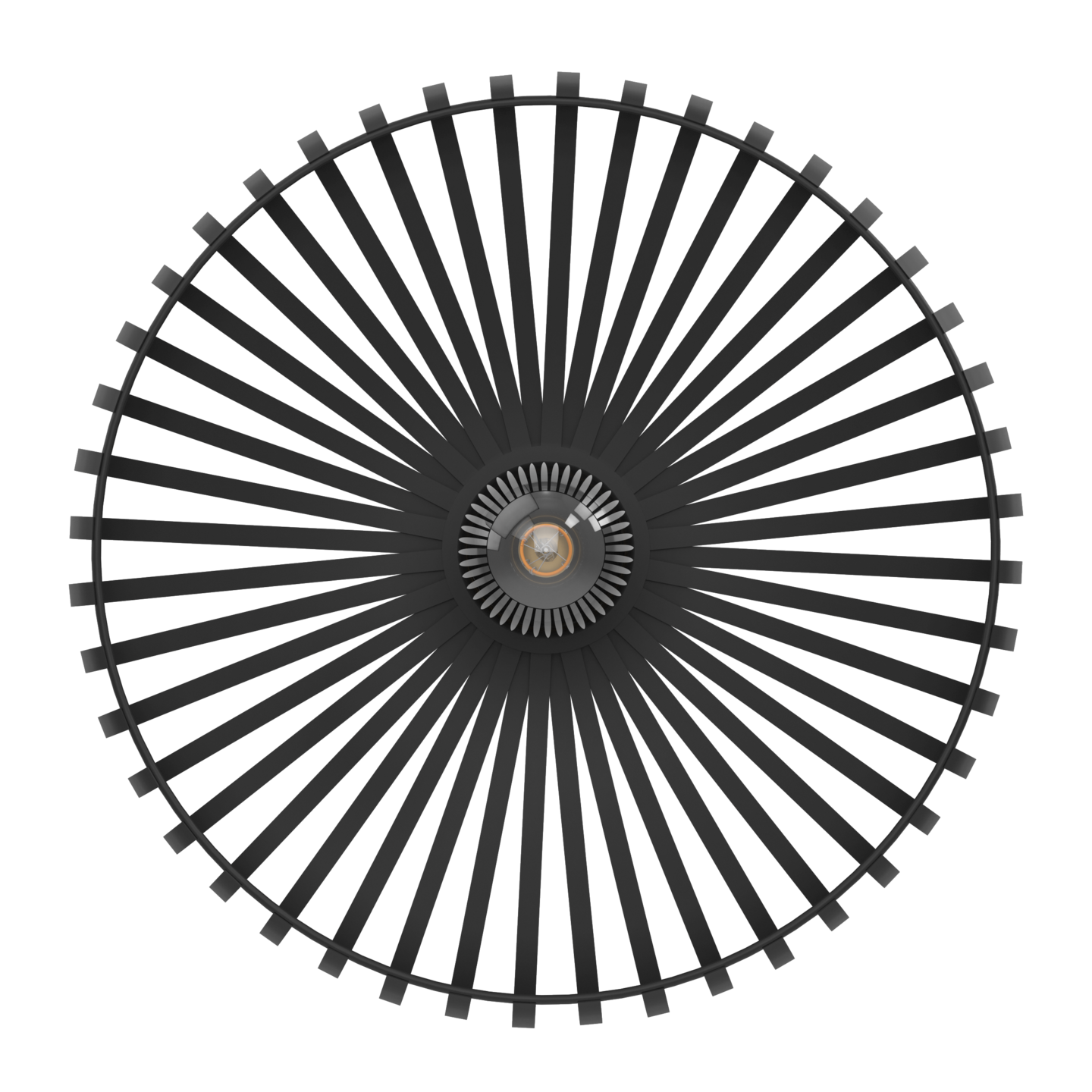 Kattovalaisin EGLO Mogano 3 43cm E27 40W musta