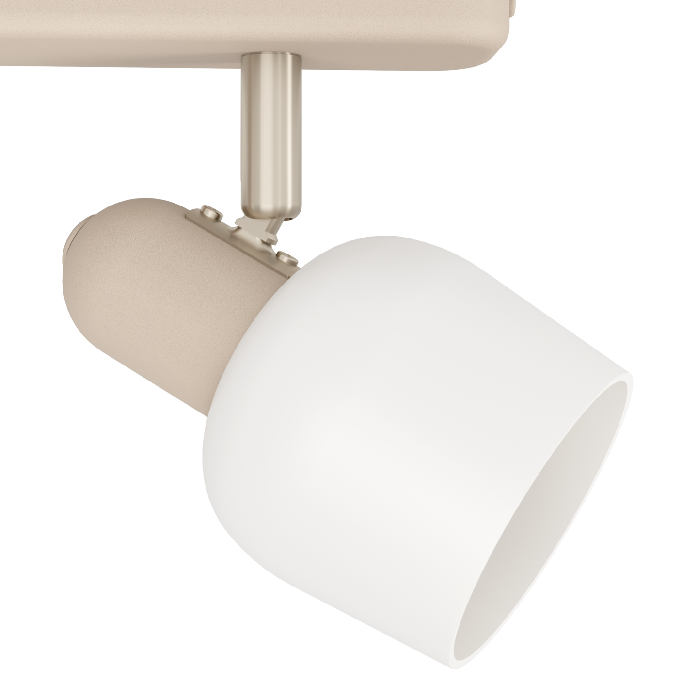 Kattovalaisin EGLO Corato 2-os 2xE14 18W hiekka/valkoinen