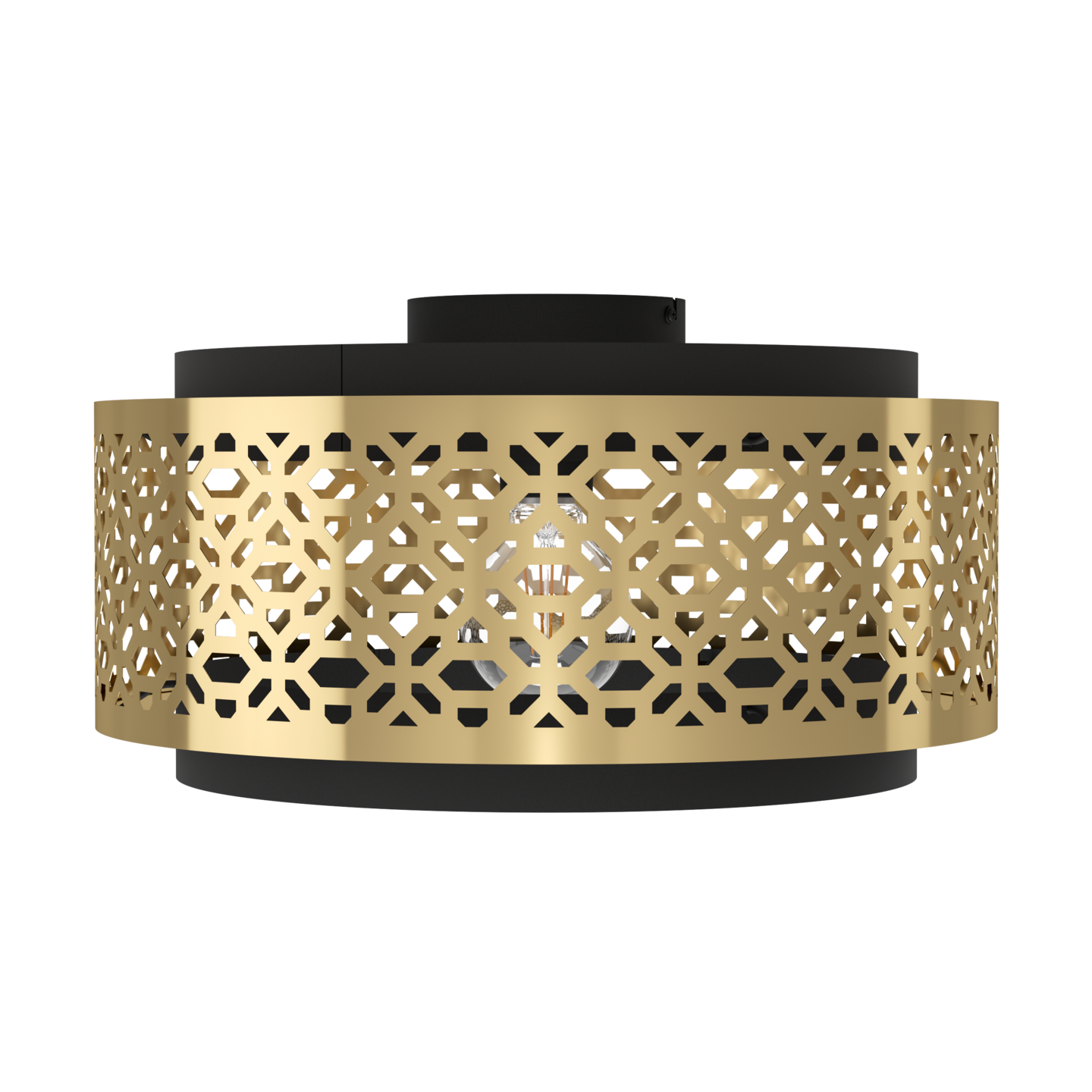 Kattovalaisin EGLO Sandbach E27 40W messinki/musta