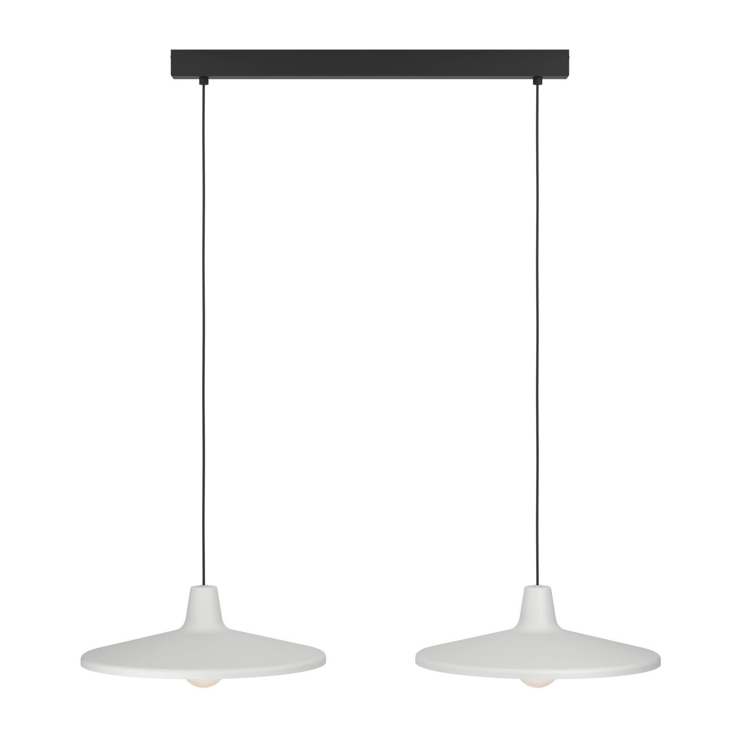 Riippuvalaisin EGLO Miniere 2-os 2xE27 40W harmaa/musta