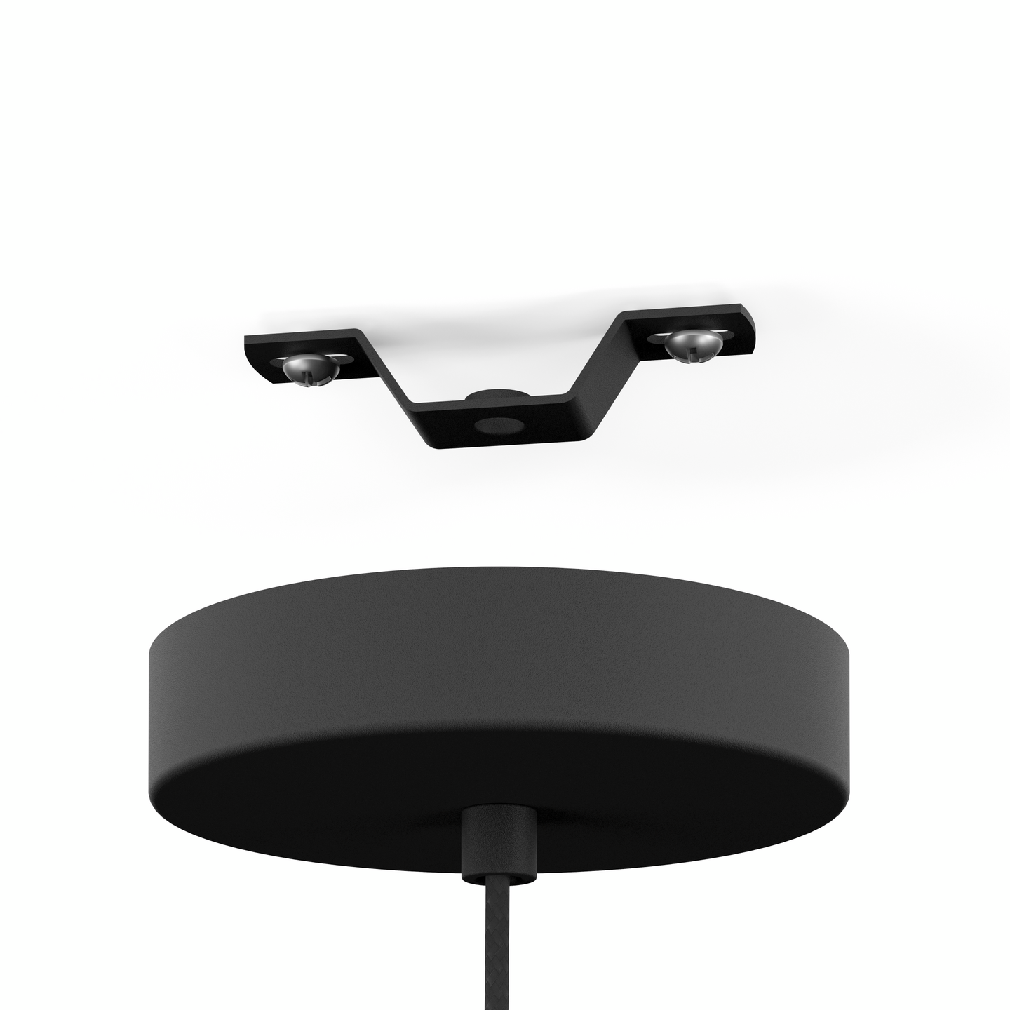 Riippuvalaisin EGLO Miniere E27 40W harmaa/musta