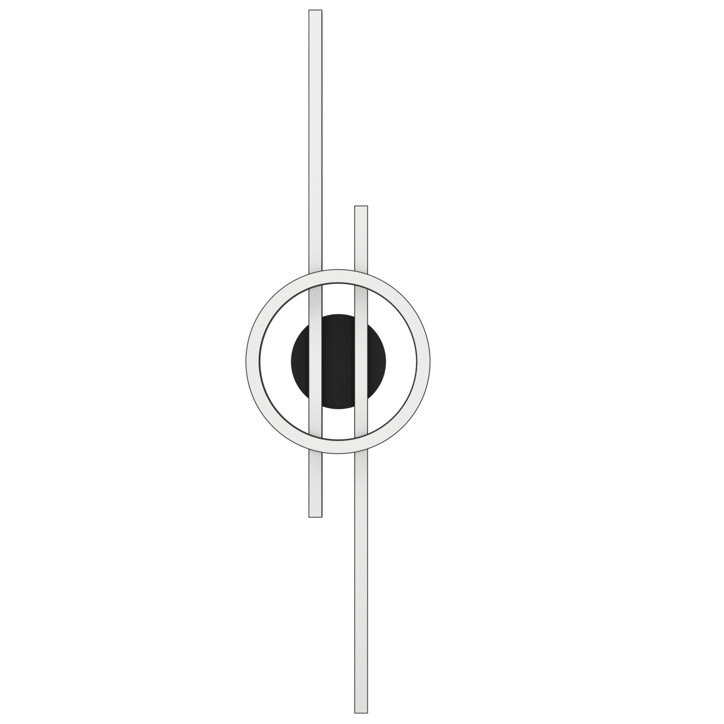 Kattovalaisin EGLO Amandolo 77,5cm 23,5W led musta