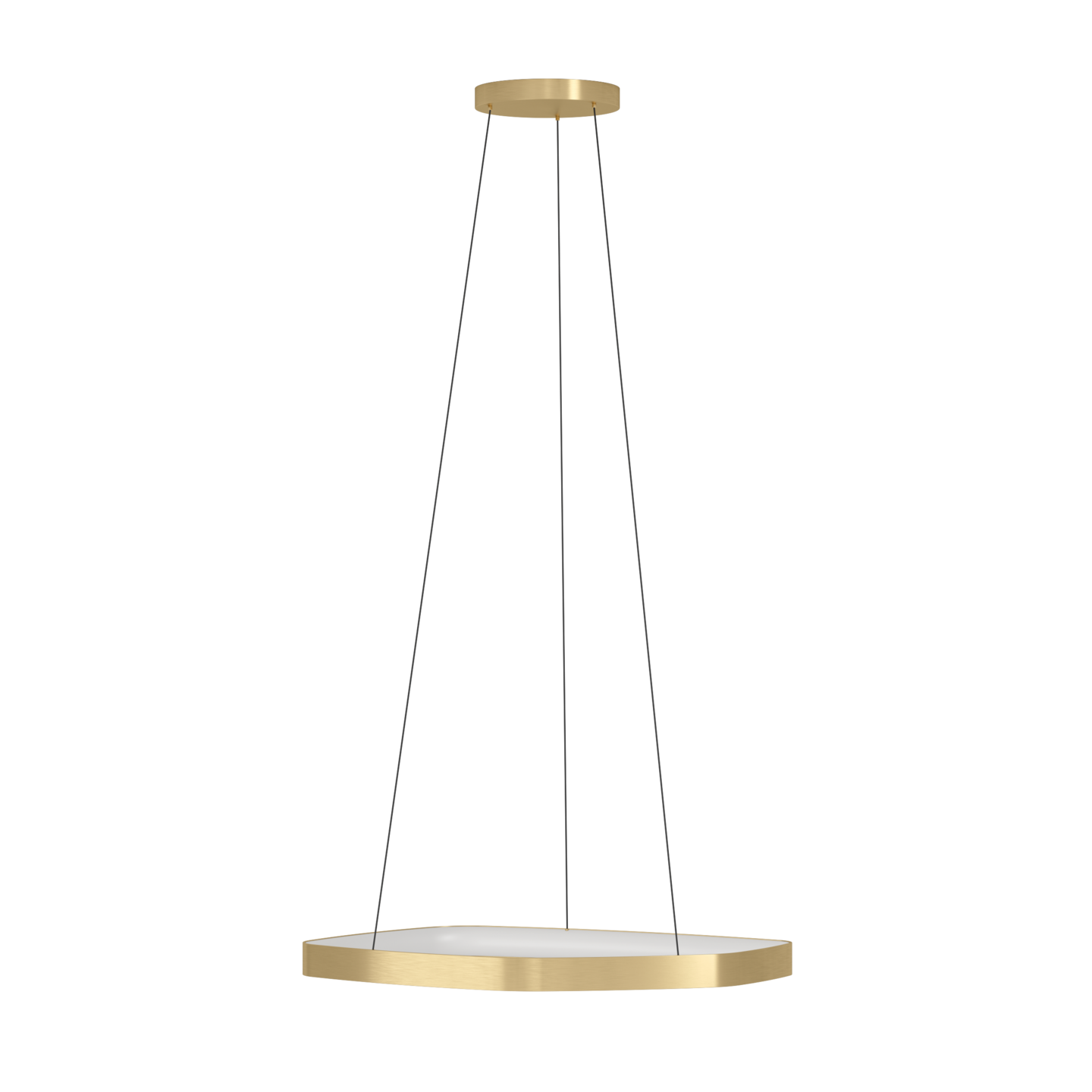 Riippuvalaisin EGLO Vallerosa 25,2W led messinki/valkoinen